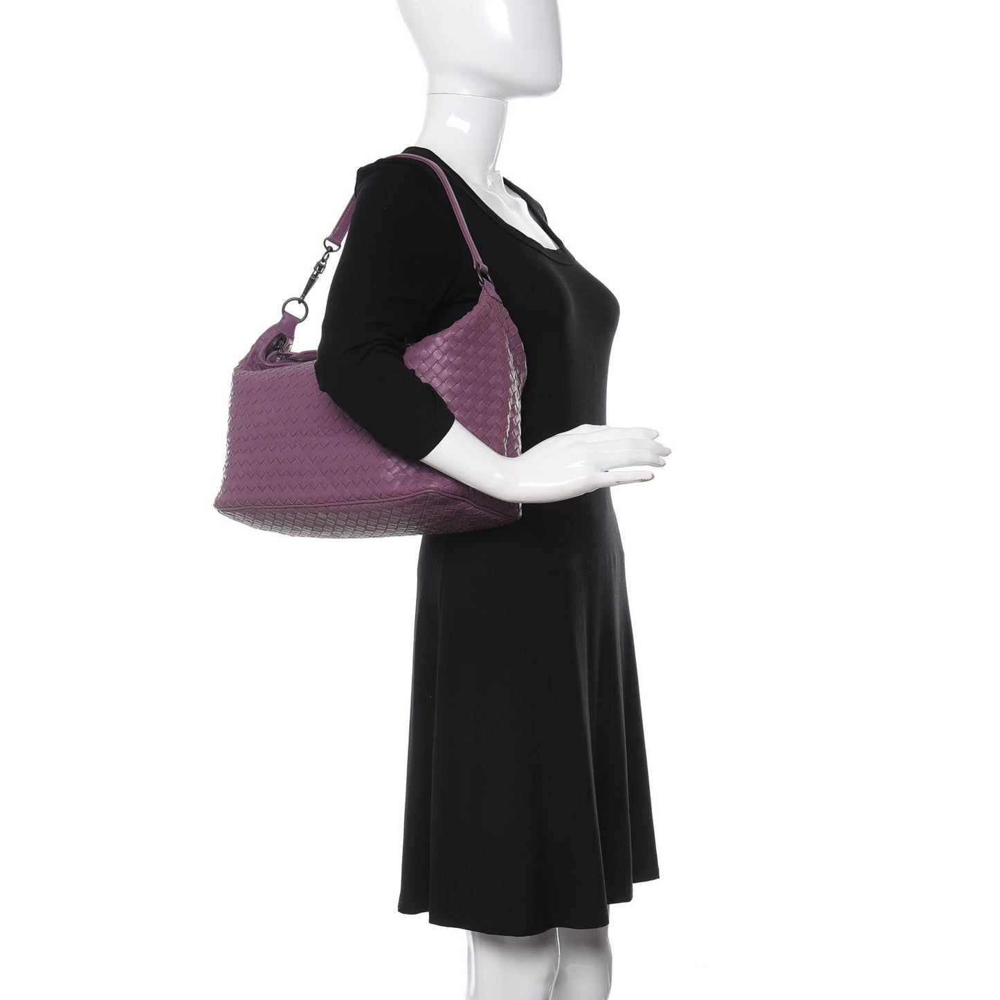 Nappa Intrecciato Medium Shoulder Bag Corot