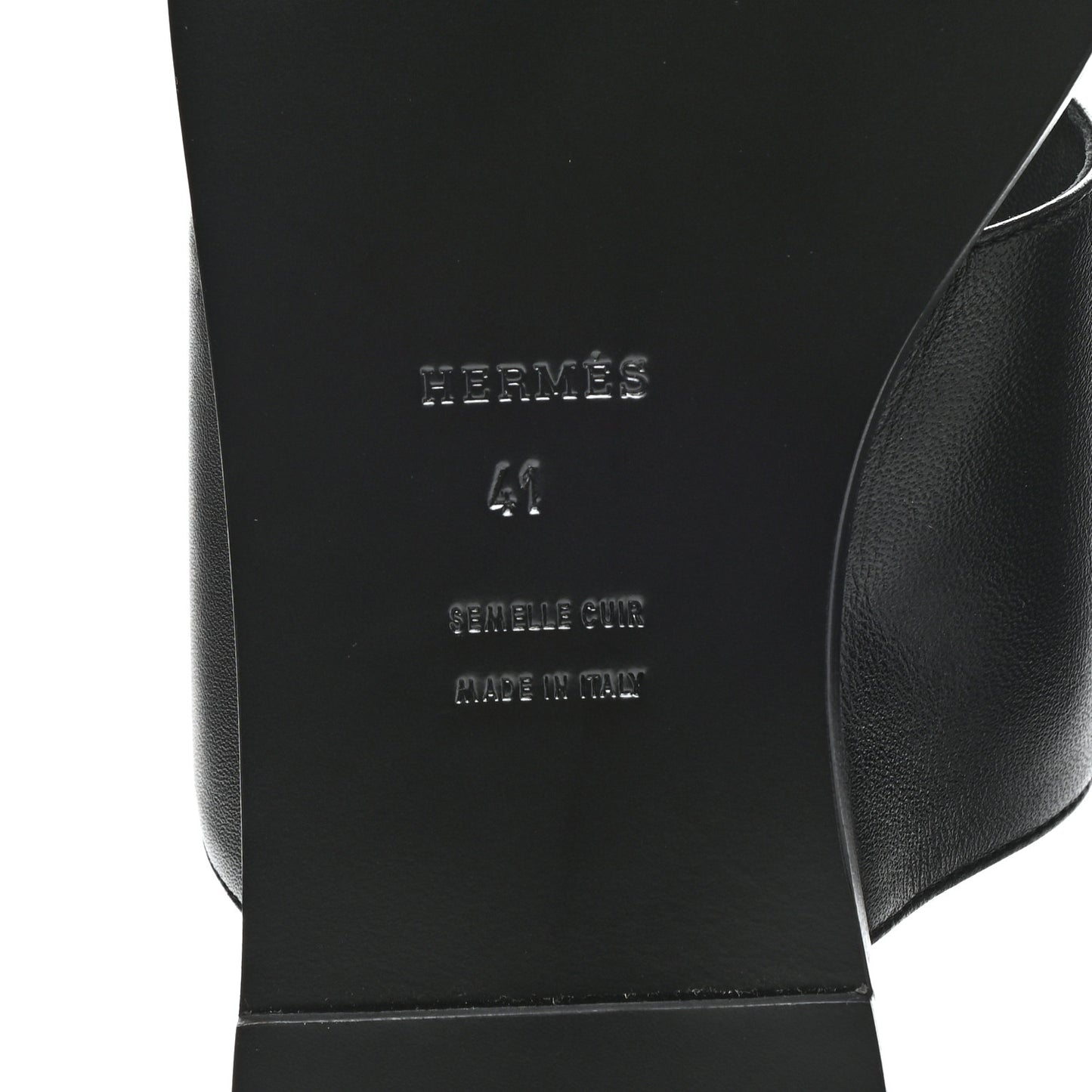 Nappa Caia Sandals 41 Black
