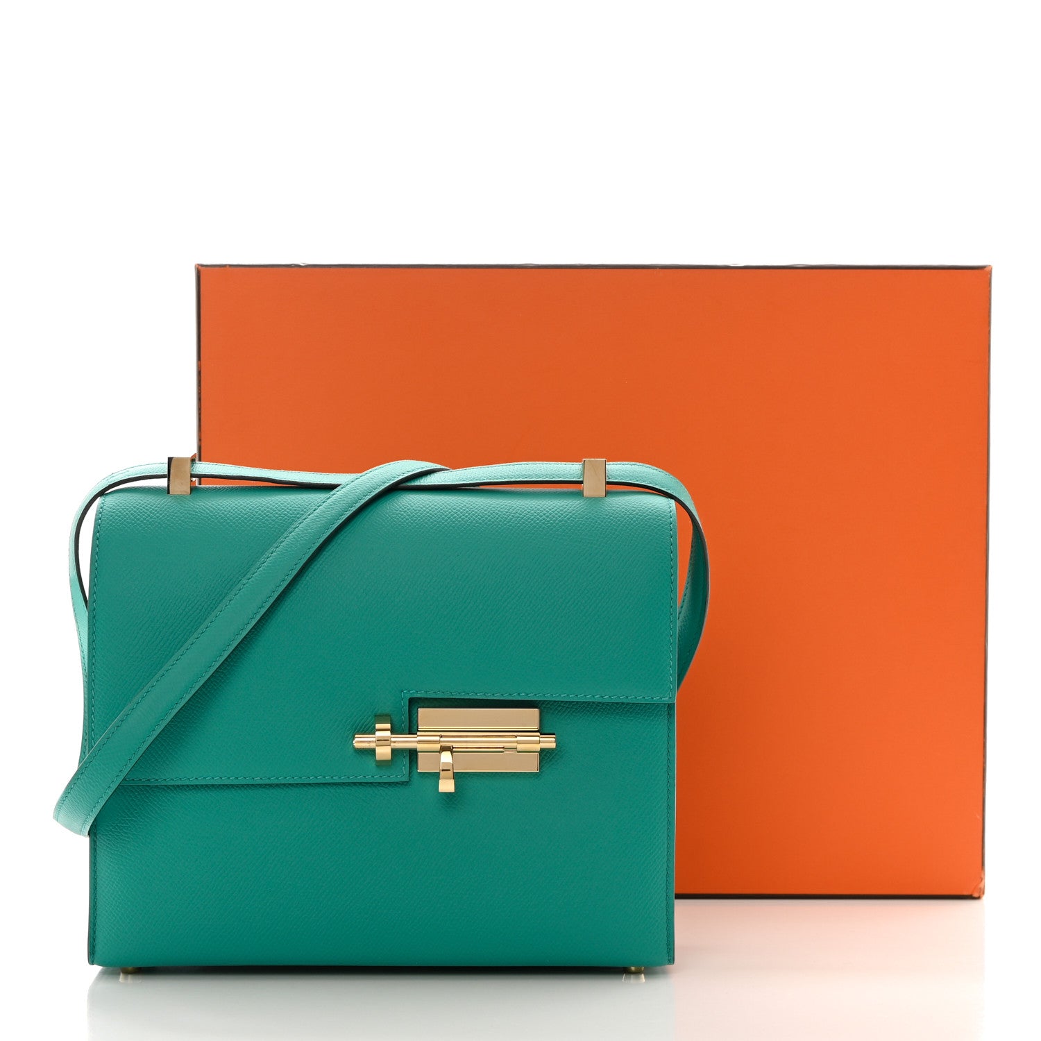 Hermes Epsom Verrou 21 Vert Verone 17 of 17