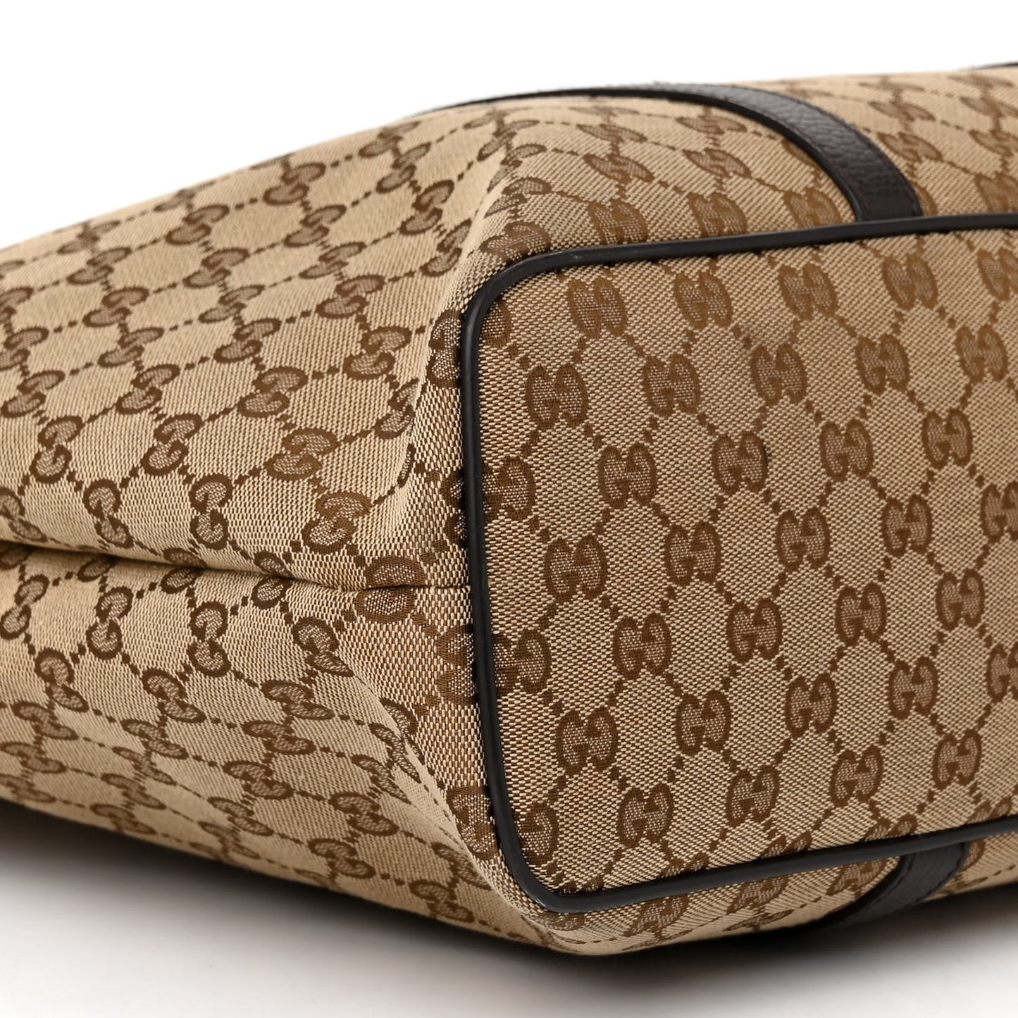 GG Monogram Large Joy Tote Bag Dark Brown