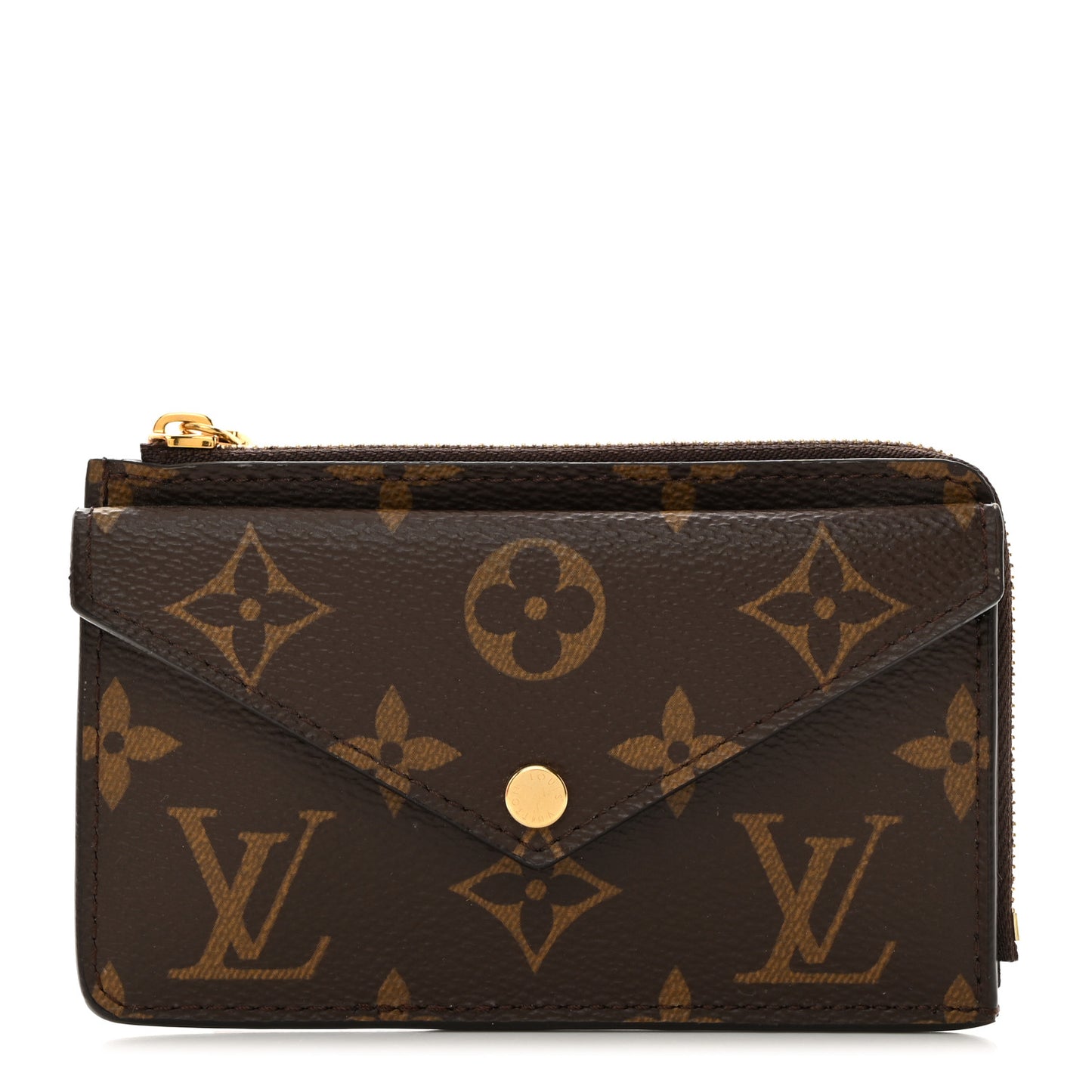 Monogram Recto Verso Card Holder Black