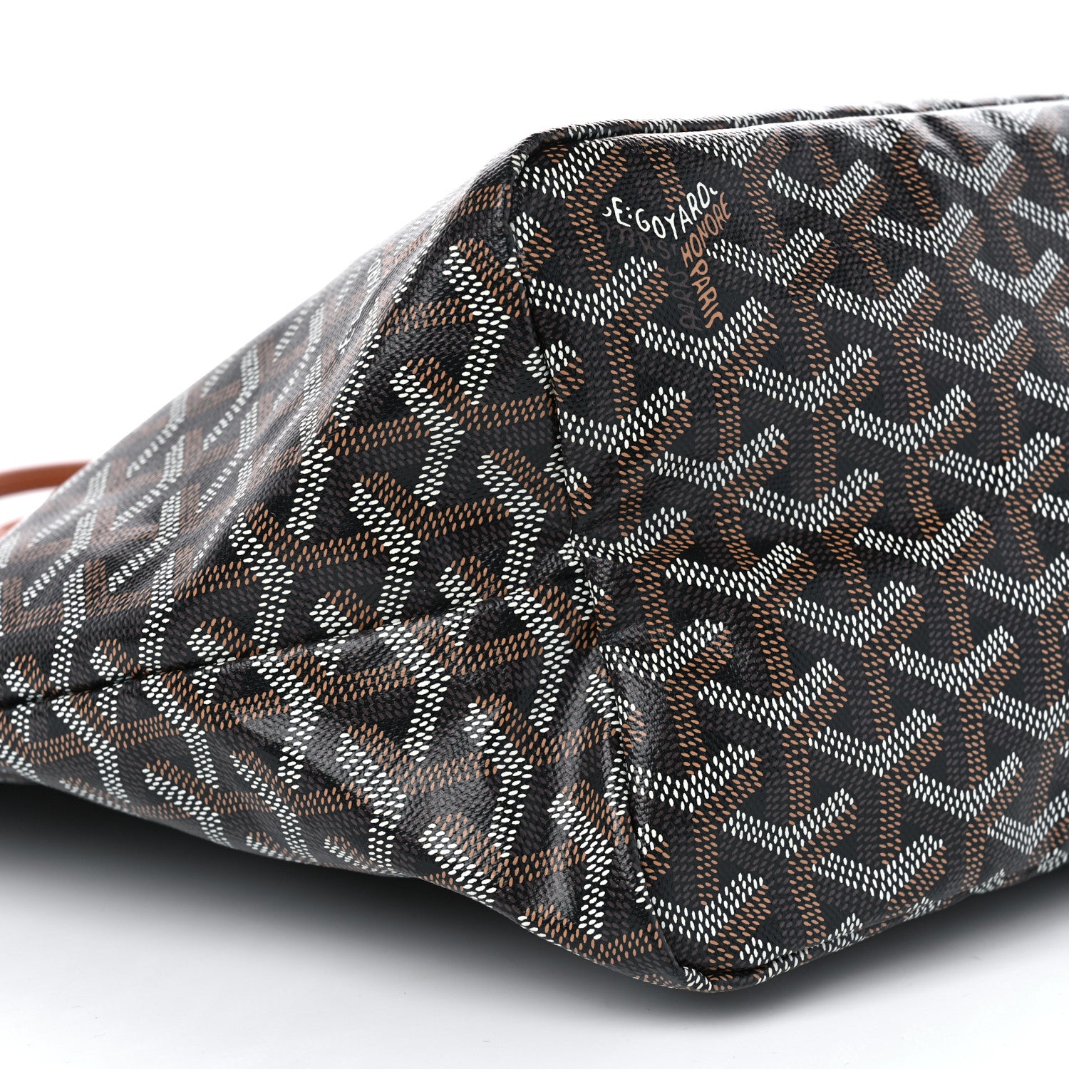 Goyard Goyardine Saint Louis PM Black Gold 10 of 11
