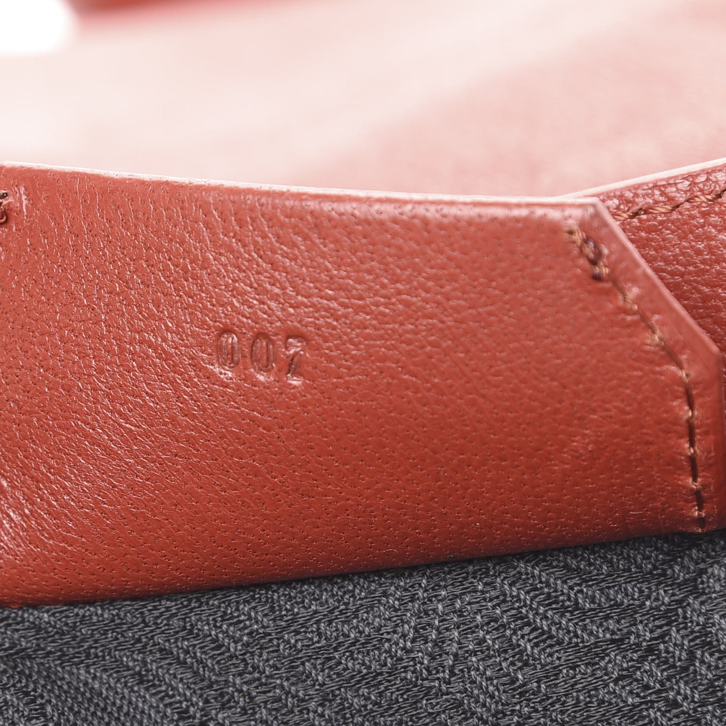 Lambskin PS1 Extra Large Satchel Mandarin Red