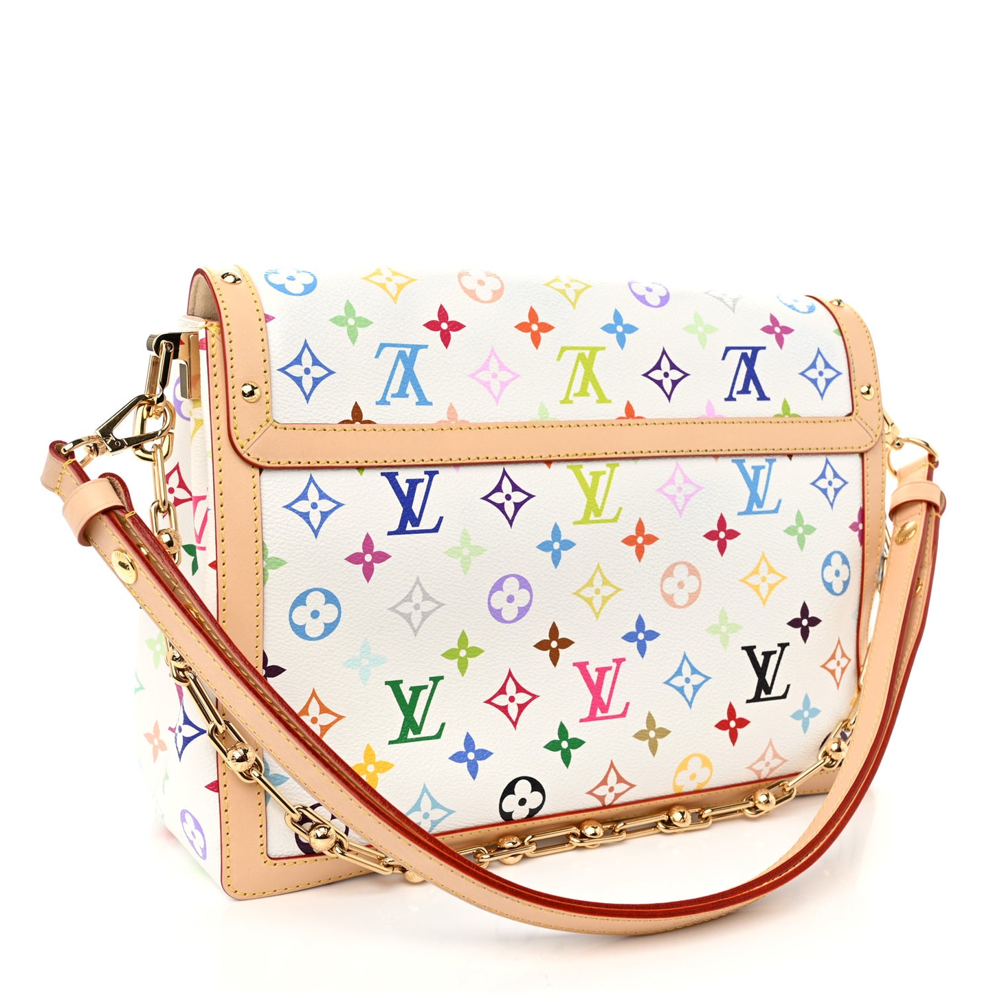 LV X TM Monogram Multicolor Dauphine Soft GM White