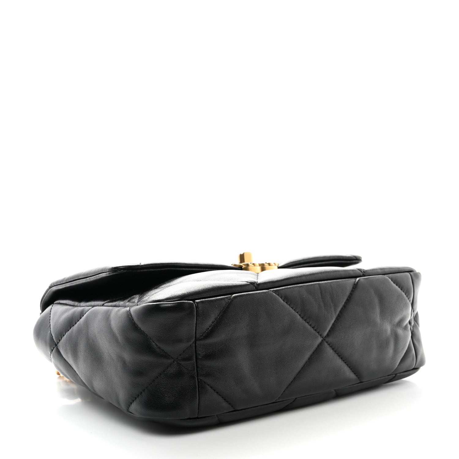 Chanel Lambskin Quilted Medium Chanel 19 Flap Black 4 of 11