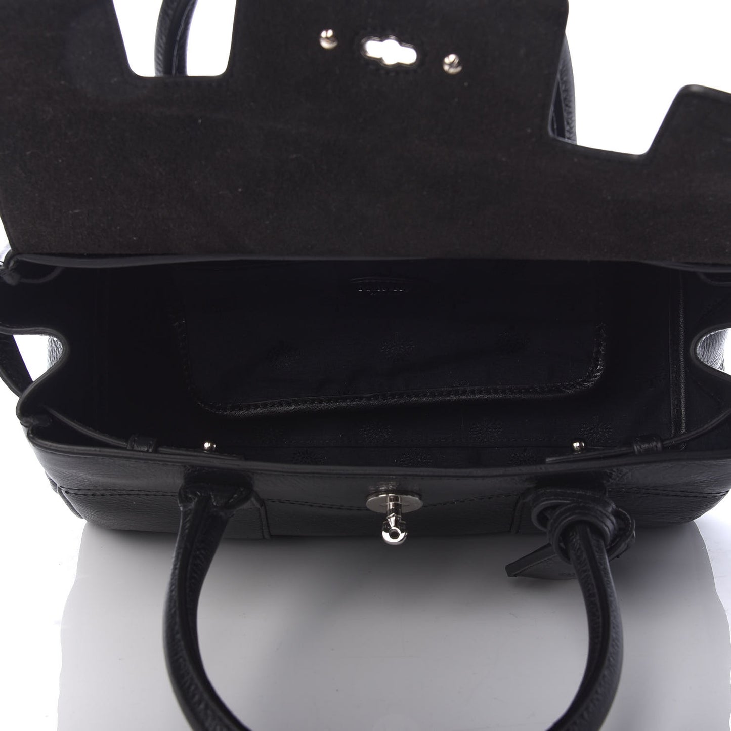 Natural Vegetable Tanned Small Bayswater Black