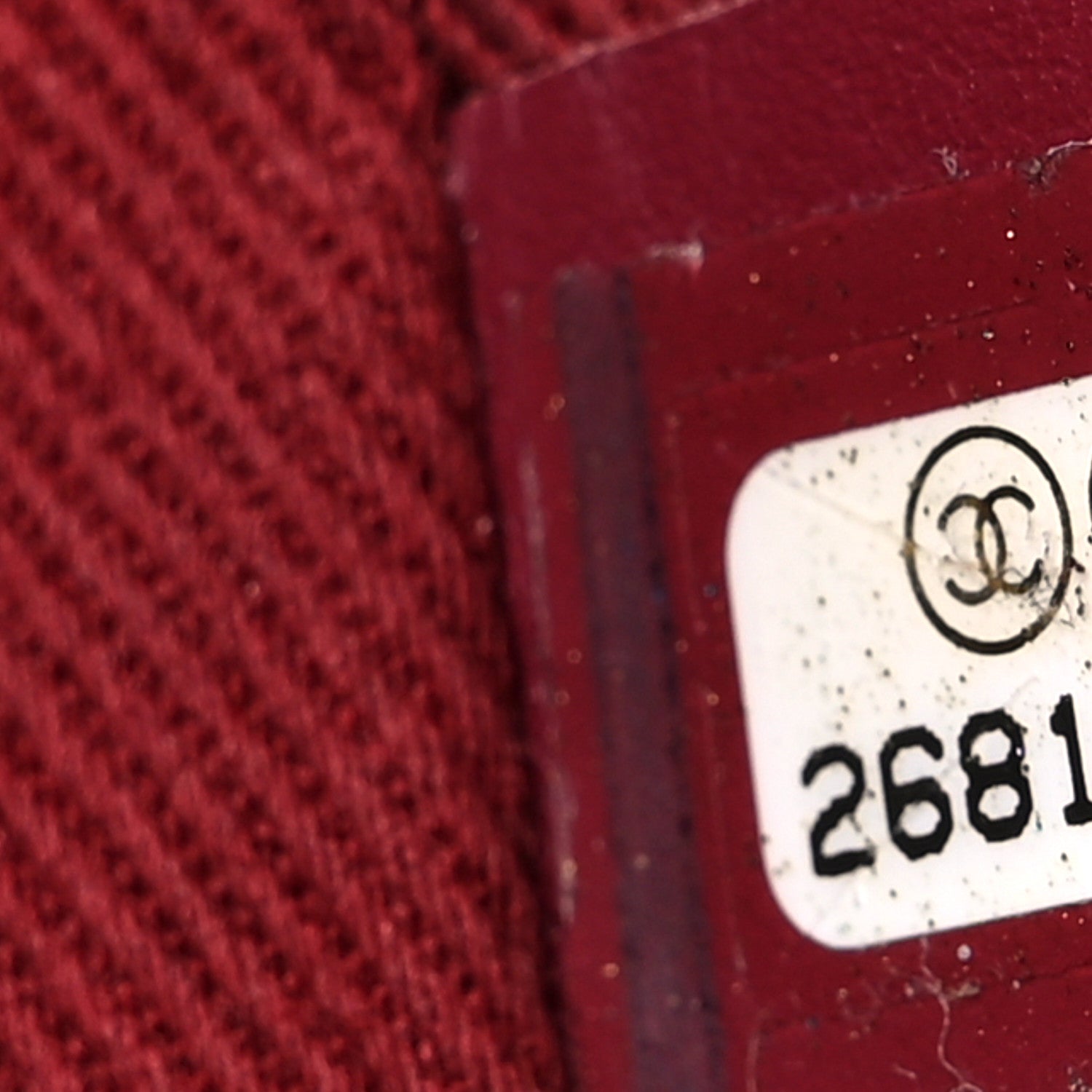 Chanel Shearling Large Deauville Tote Burgundy 6 of 8