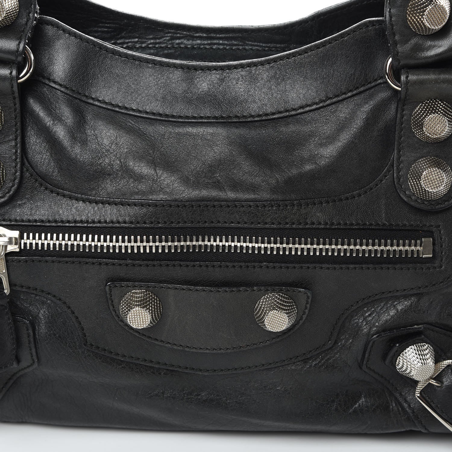 Balenciaga Agneau Giant 21 Silver Hardware City Black 8 of 20
