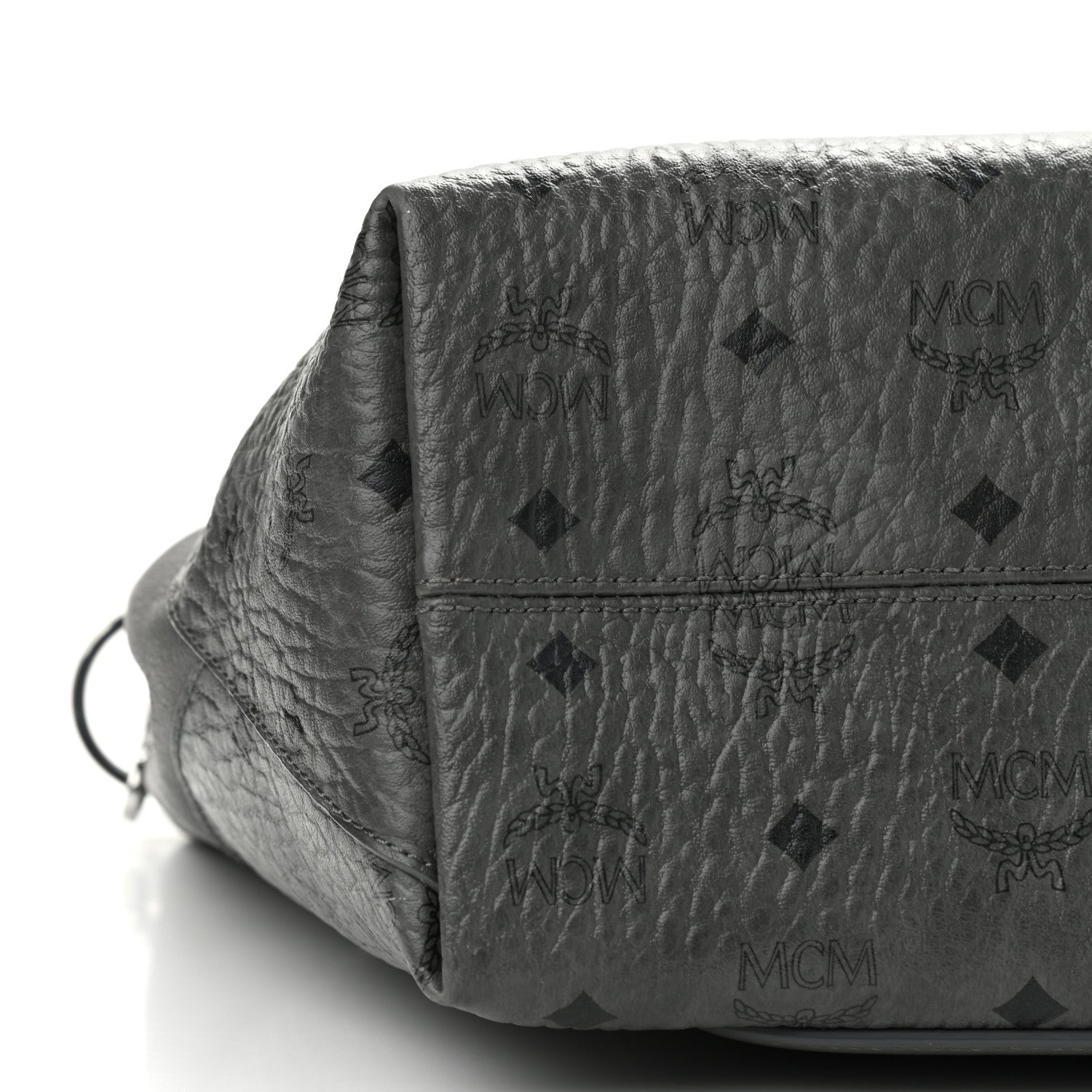 MCM Visetos Medium Klara Hobo Grey 7 of 9
