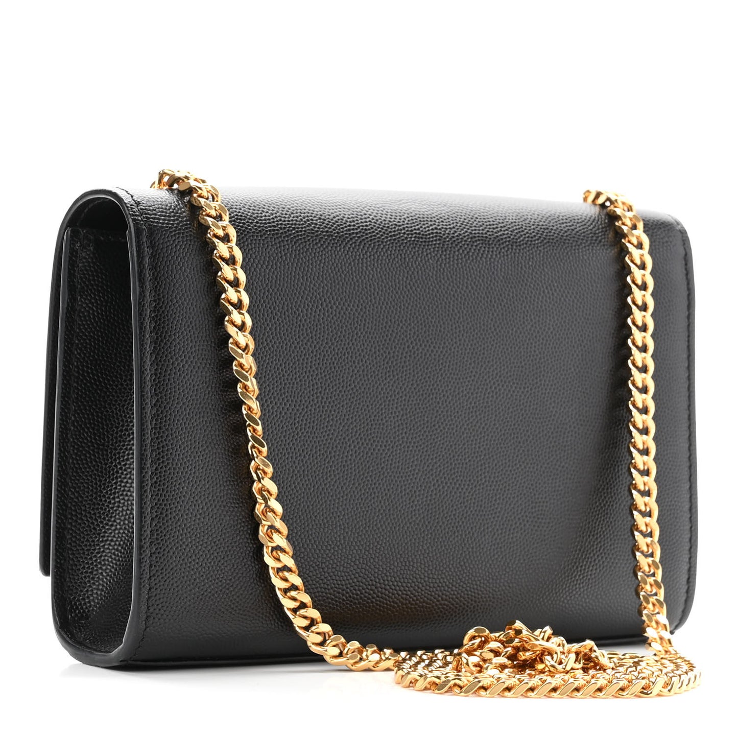 Grain De Poudre Small Monogram Kate Satchel Black