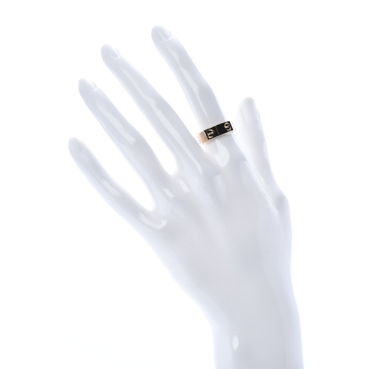 18K Pink Gold 5.5mm LOVE Ring 51 5.75