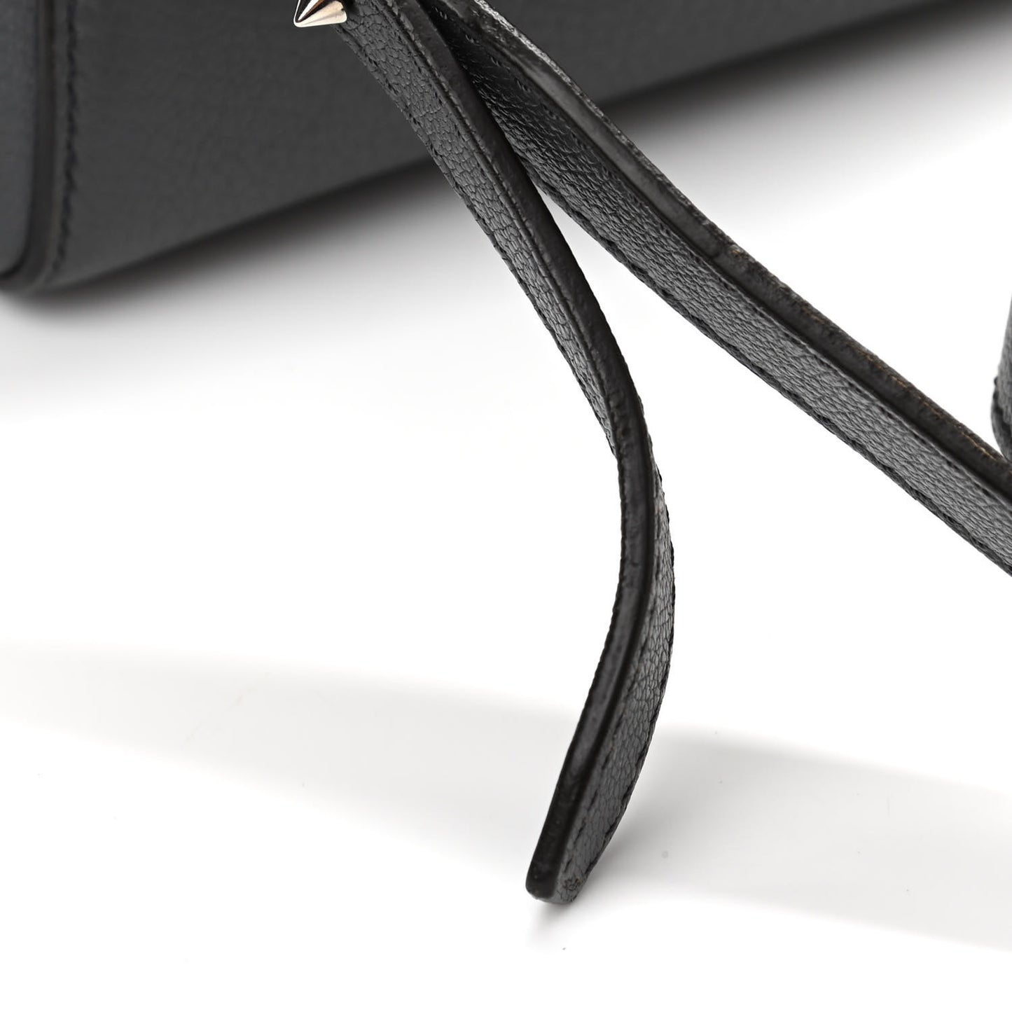 Calfskin Mini Antigona Storm Grey