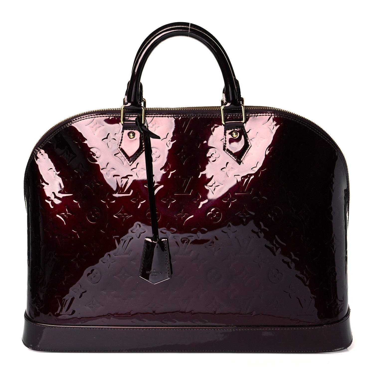 Louis Vuitton Vernis Alma GM XL Amarante 1 of 9