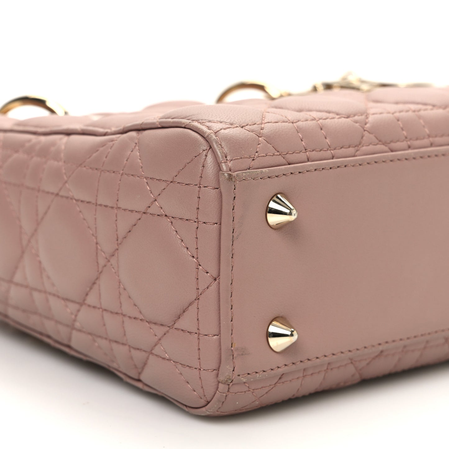 Lambskin Cannage Small My ABCDior Lady Dior Blush
