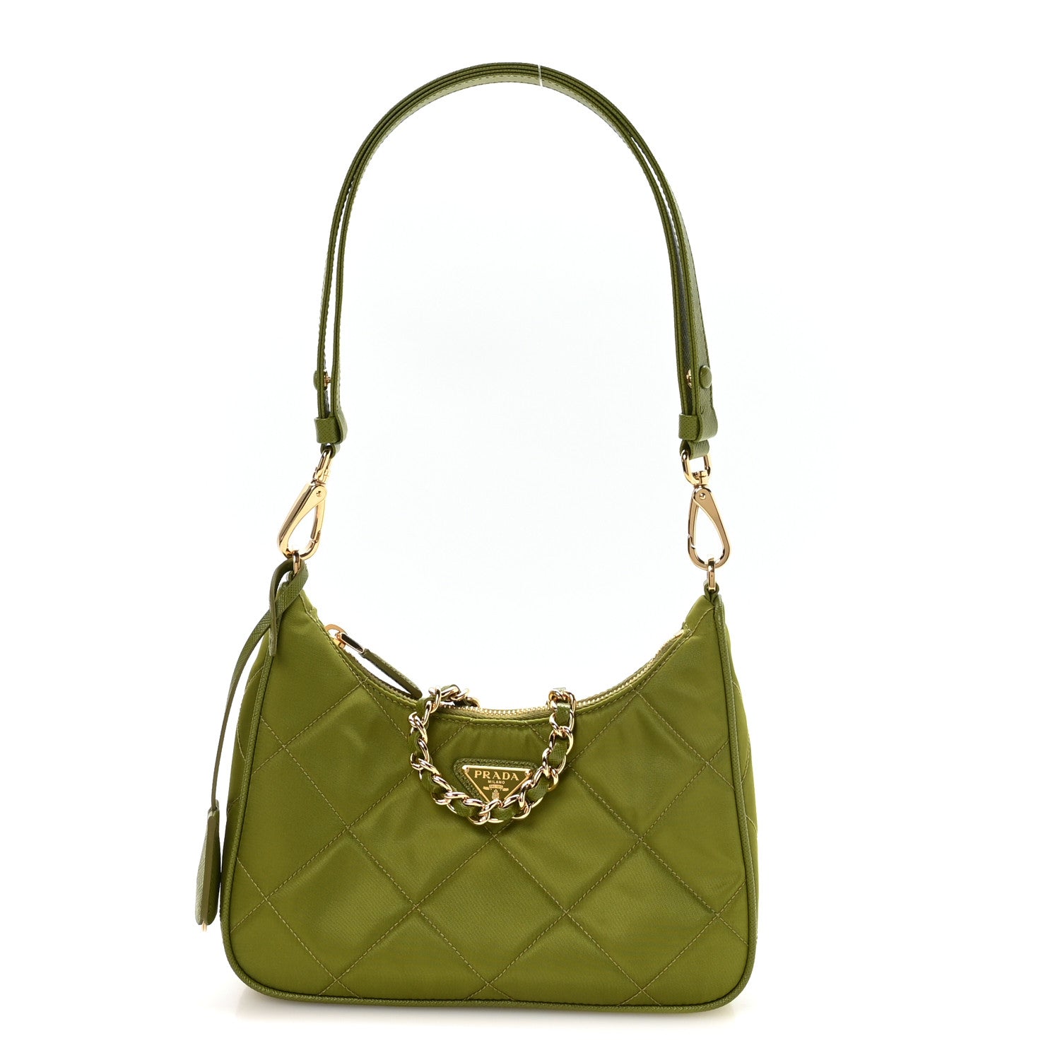 Prada Re-Nylon Saffiano Stitched Mini Re-Edition 1995 Chaine 