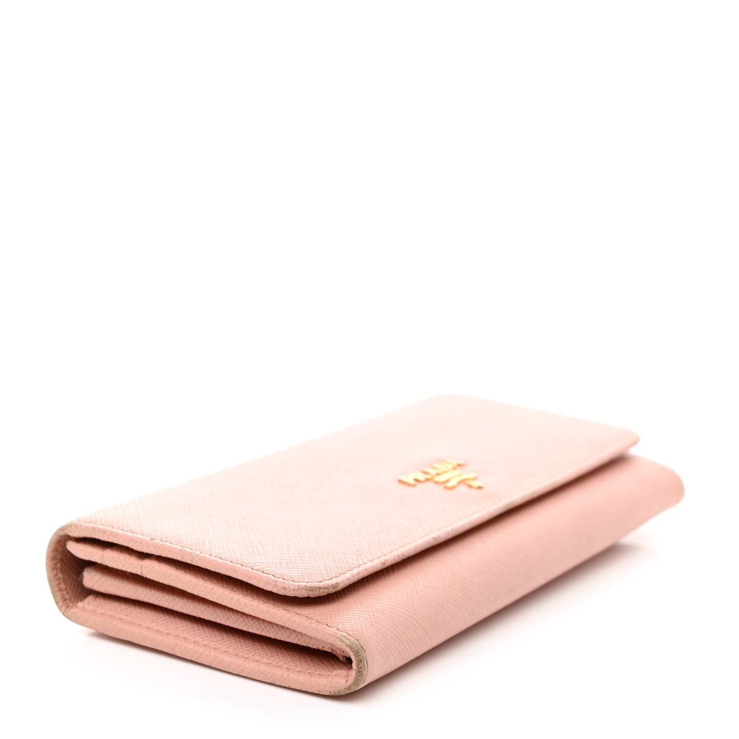 Saffiano Metal Continental Flap Wallet Orchidea