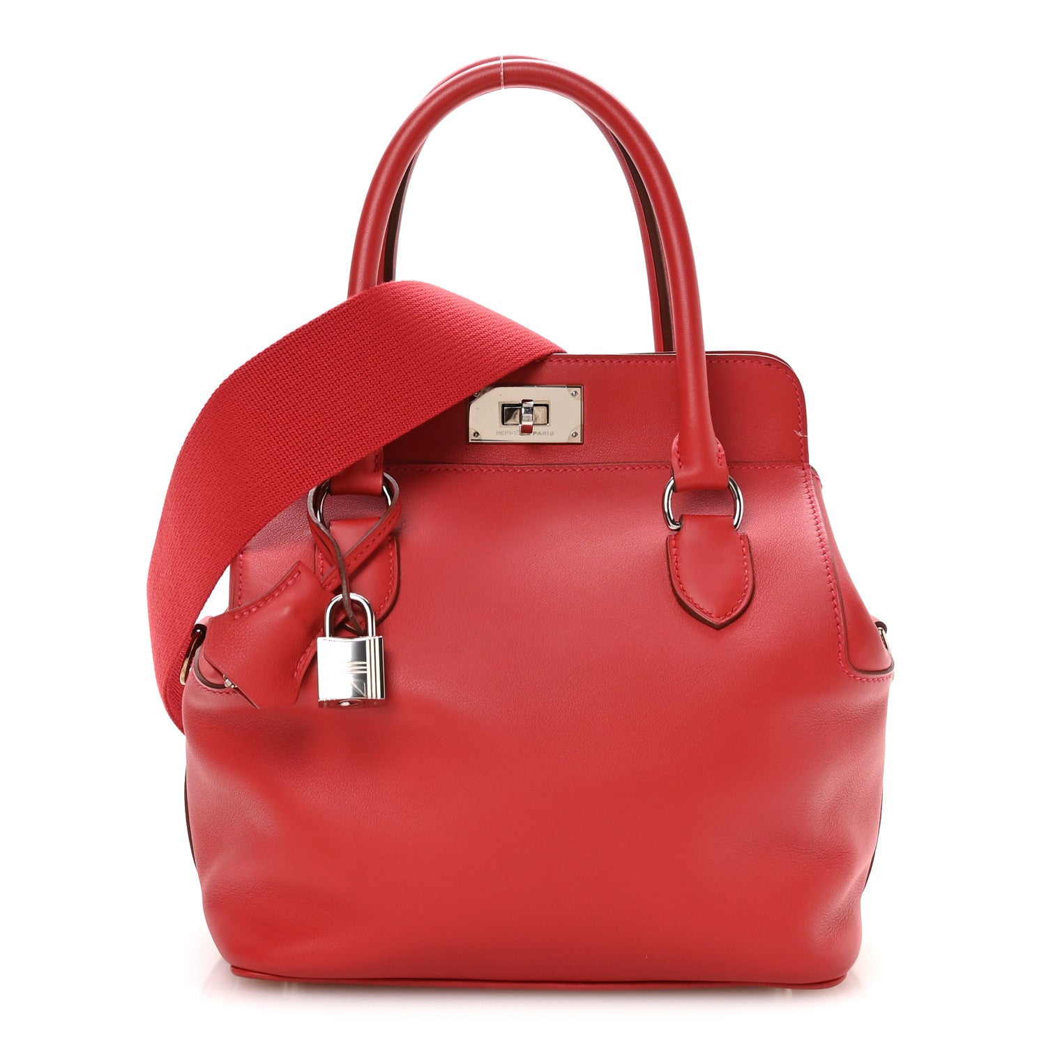 Hermes Swift Toolbox 20 Rouge Casaque 1881893 – FASHIONPHILE