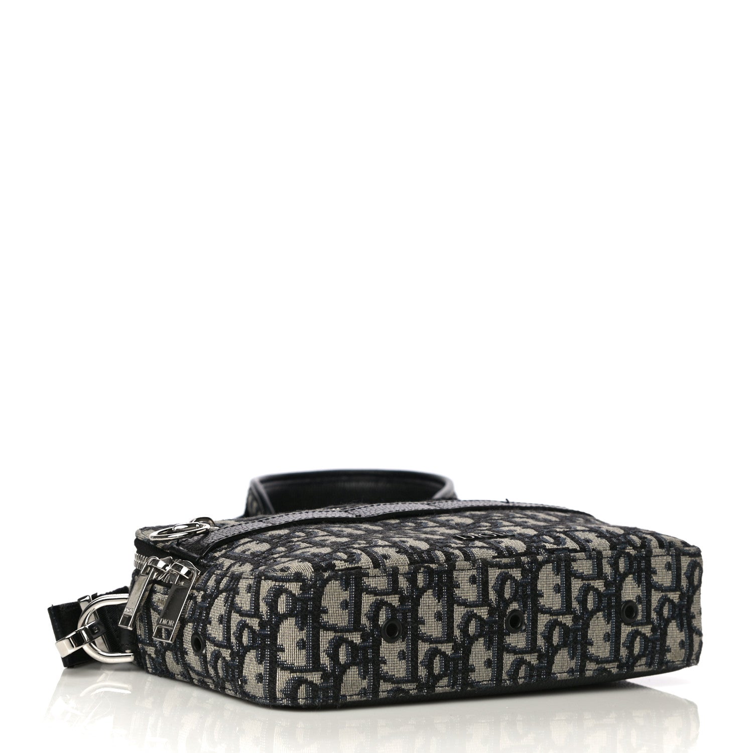 Christian Dior HOMME Oblique Safari Messenger Blue 4 of 10