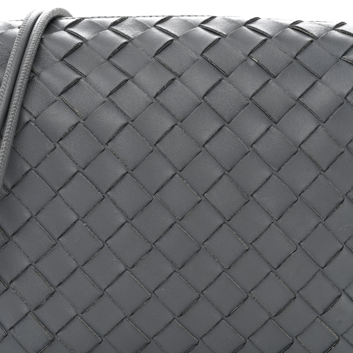 Bottega Veneta Nappa Intrecciato Small Loop Camera Bag Thunder 9 of 13