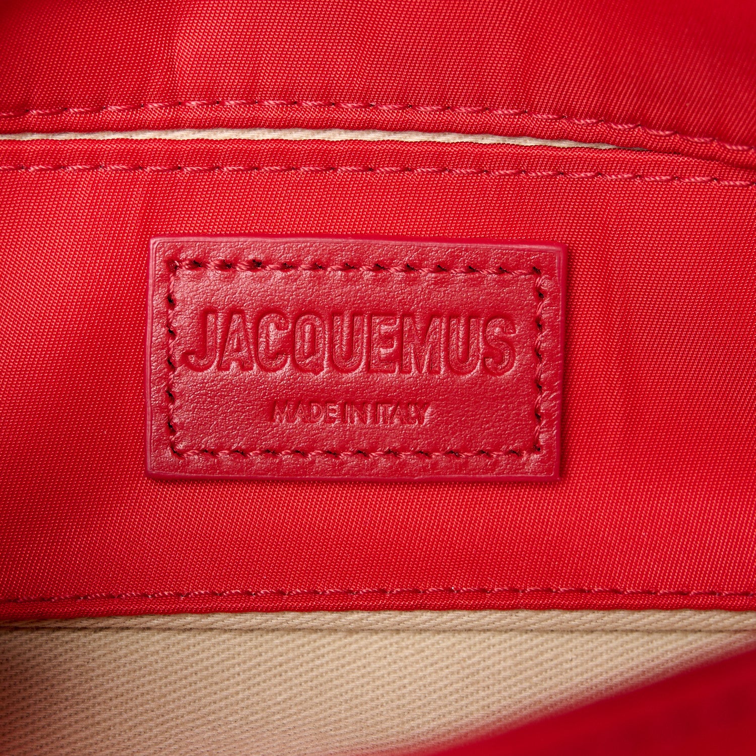 Jacquemus Satin Le Petit Bambimou Red 6 of 10