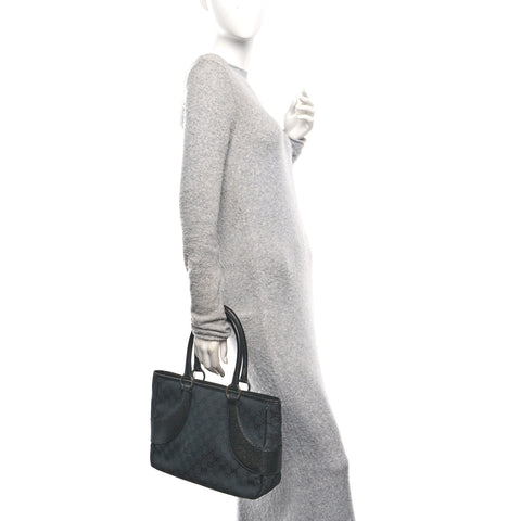 Monogram Shoulder Bag Black
