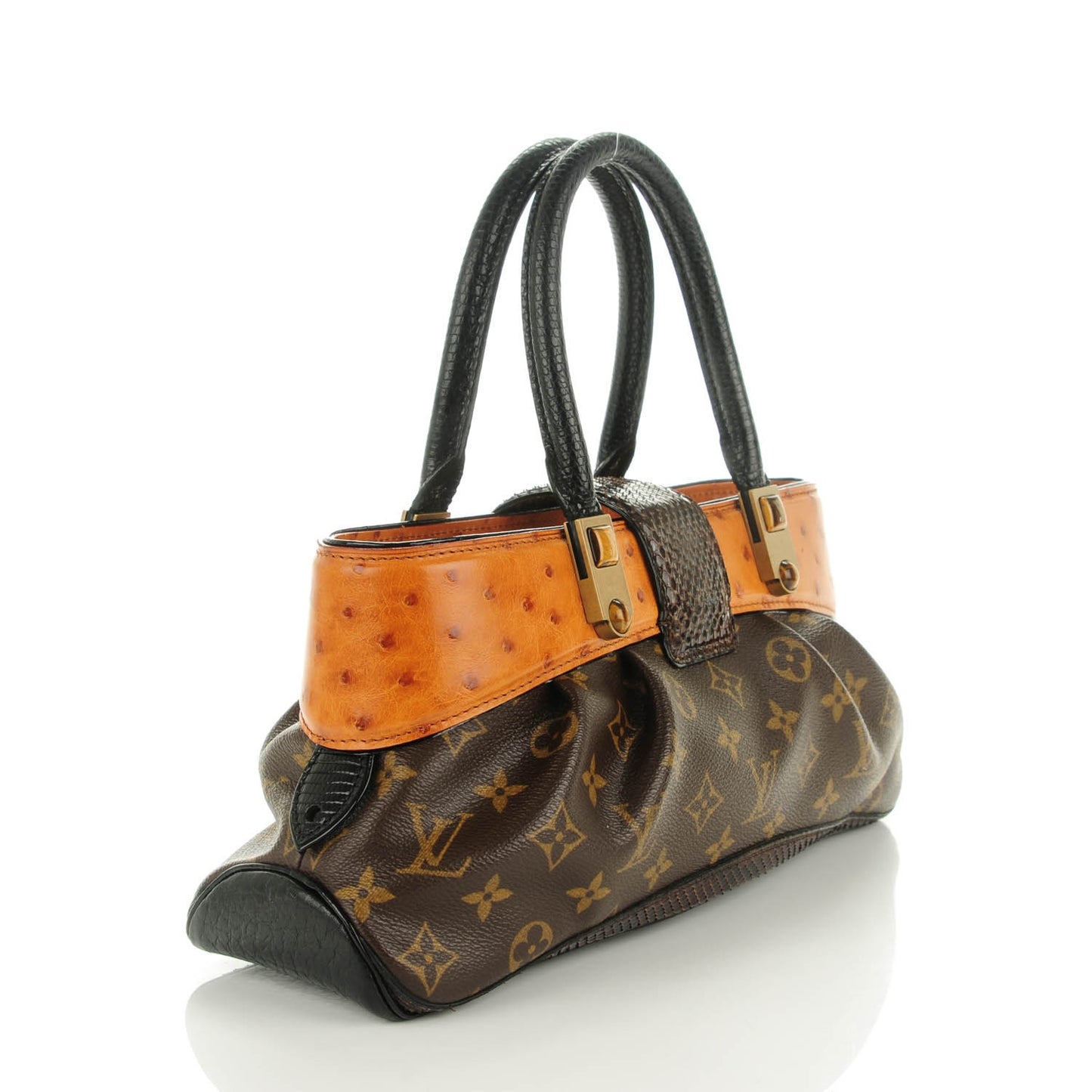 Monogram Ostrich Macha Waltz