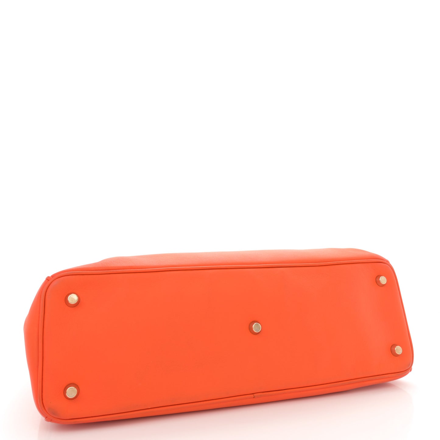 Smooth Calfskin Large Diorissimo Tote Orange