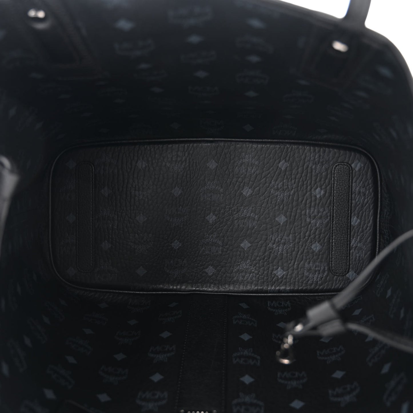 Visetos Medium Liz Reversible Shopper Tote Black