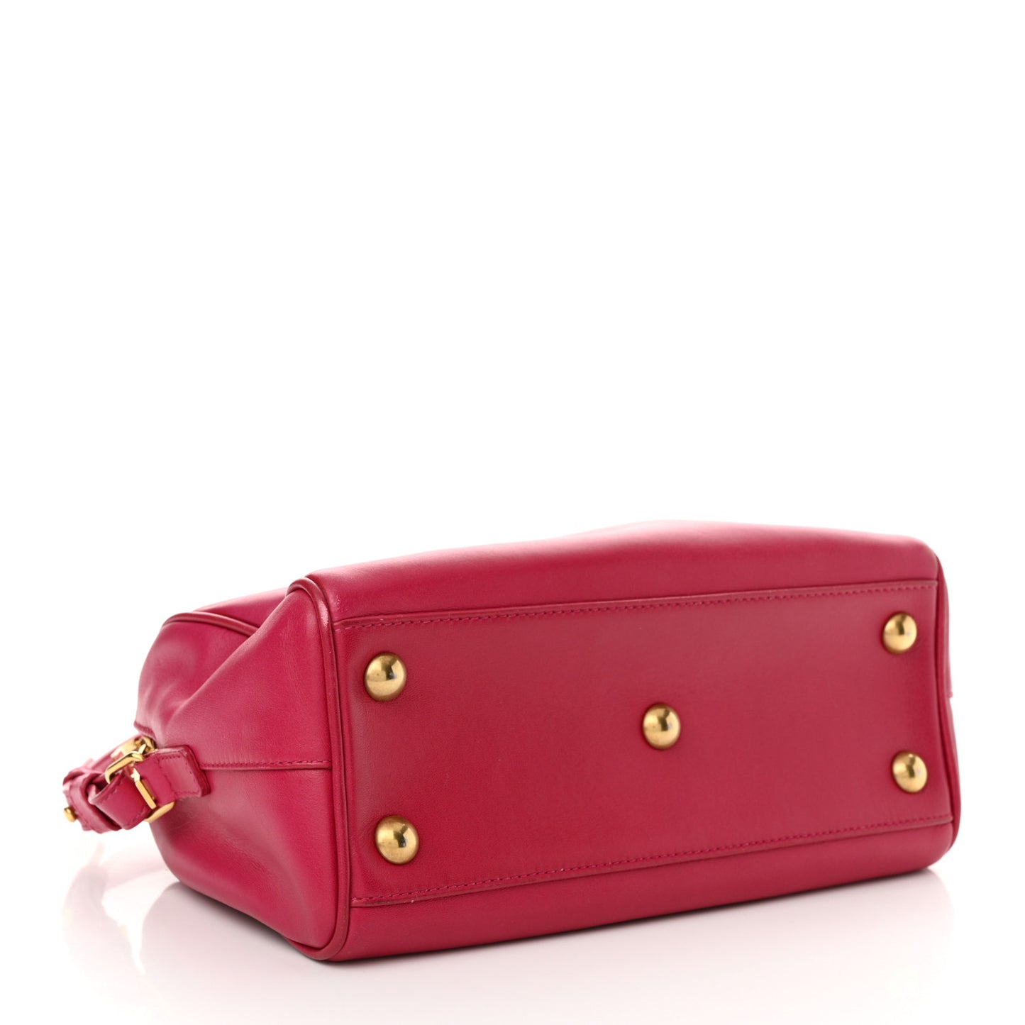 Calfskin Classic Baby Duffle Fuchsia
