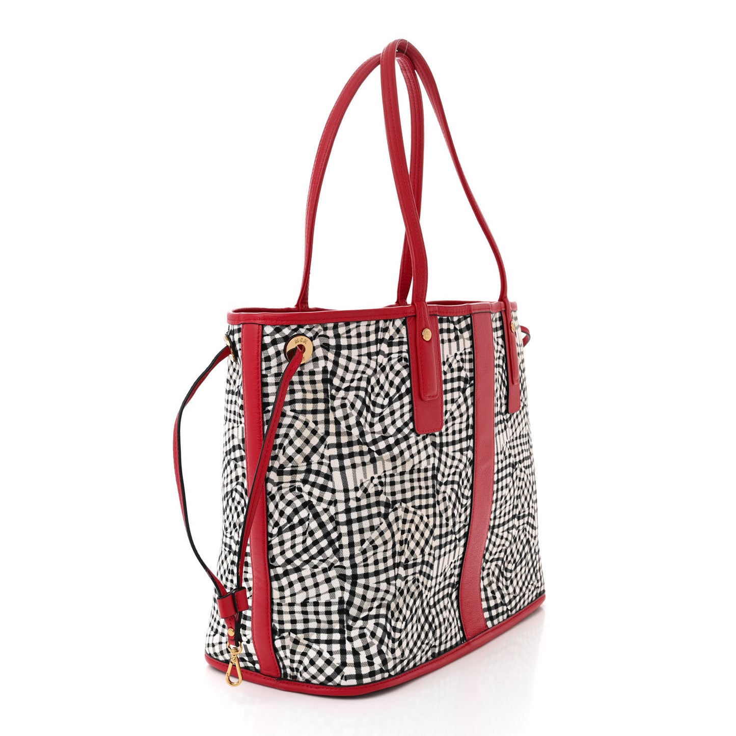 Visetos Medium Liz Reversible Shopper Tote Ruby Red