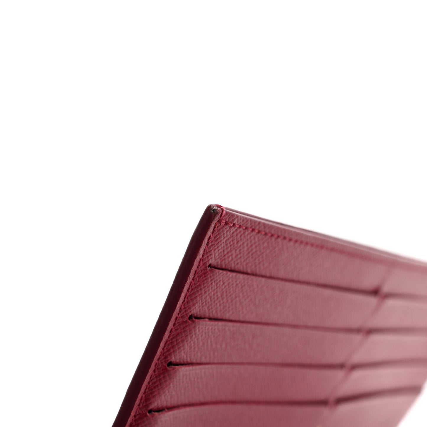 Calfskin Felicie Card Holder Insert Fuchsia