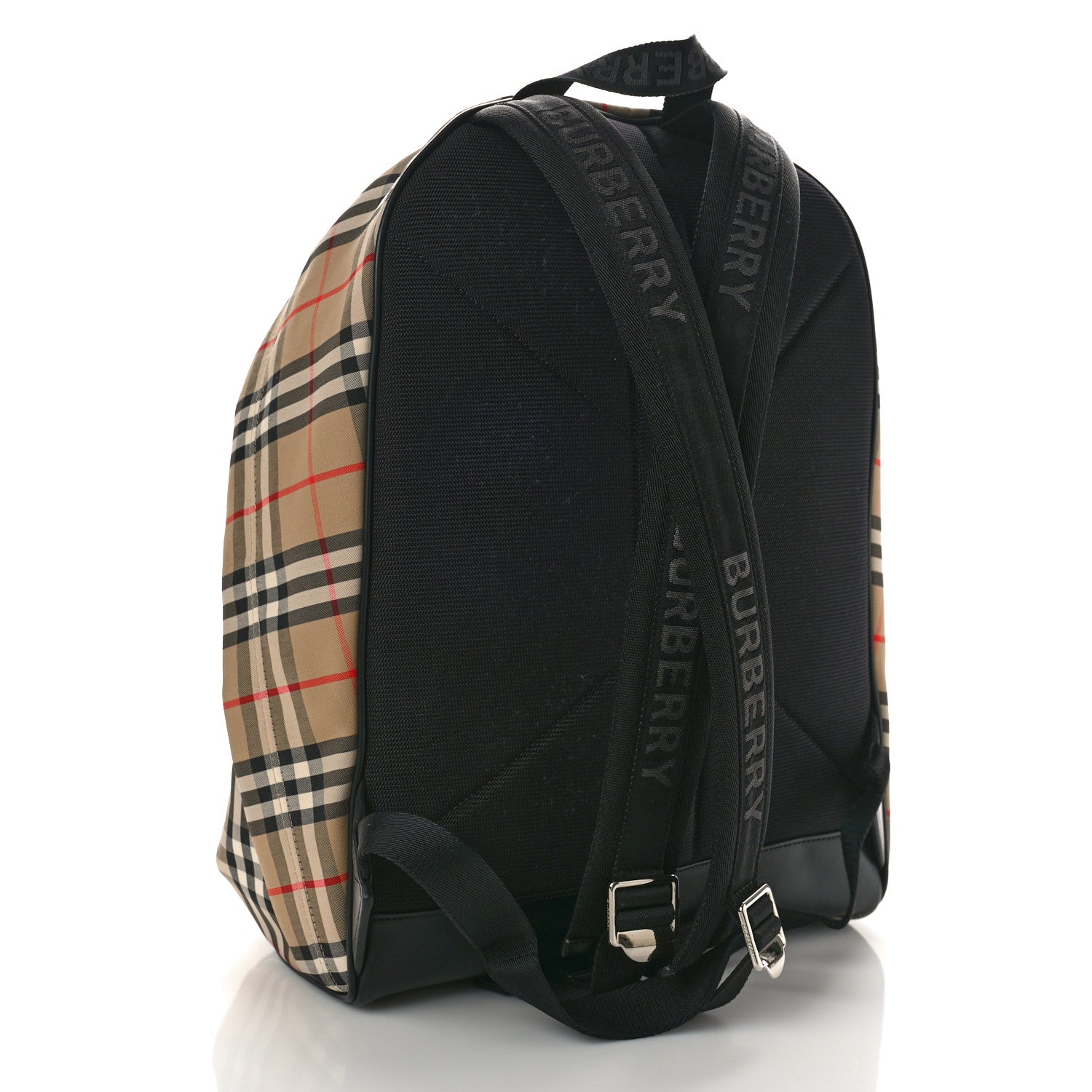 Burberry Vintage Check Jett Backpack Archive Beige 2 of 9