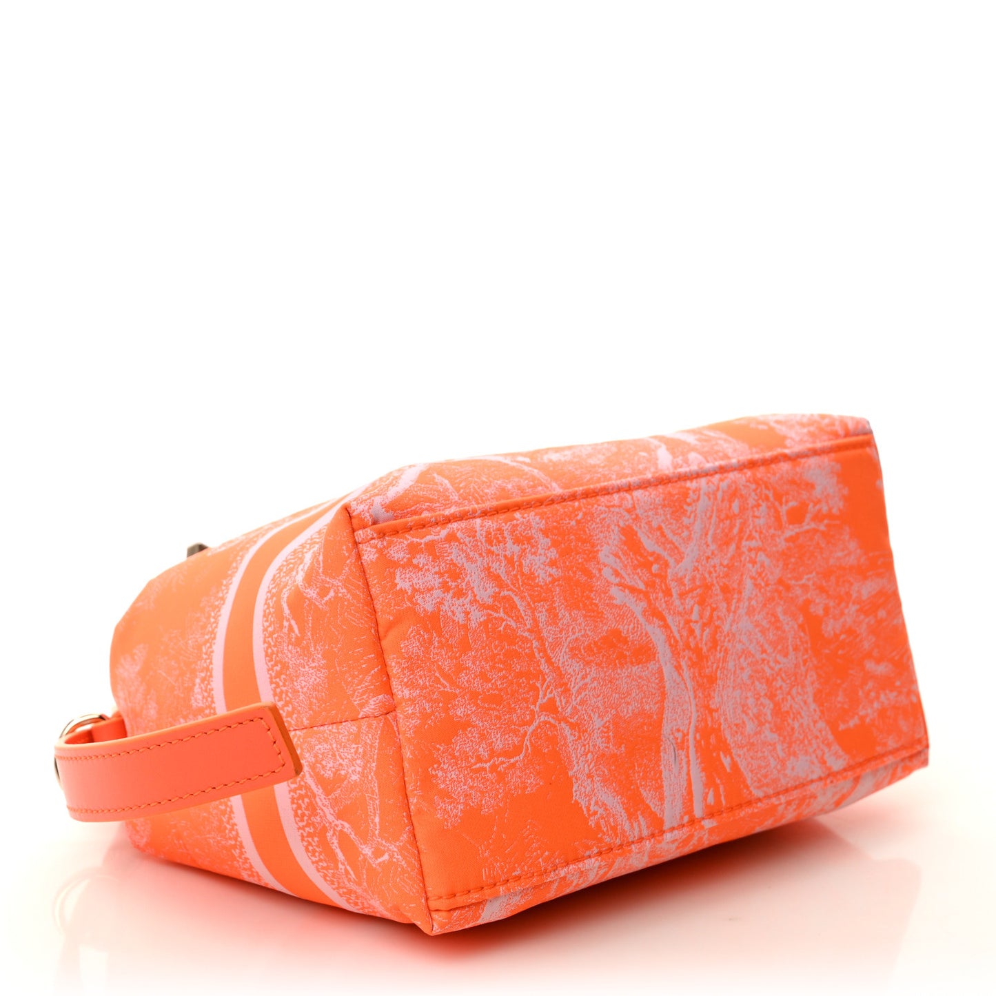 Technical Fabric Toile De Jouy DiorTravel Nomad Pouch Orange