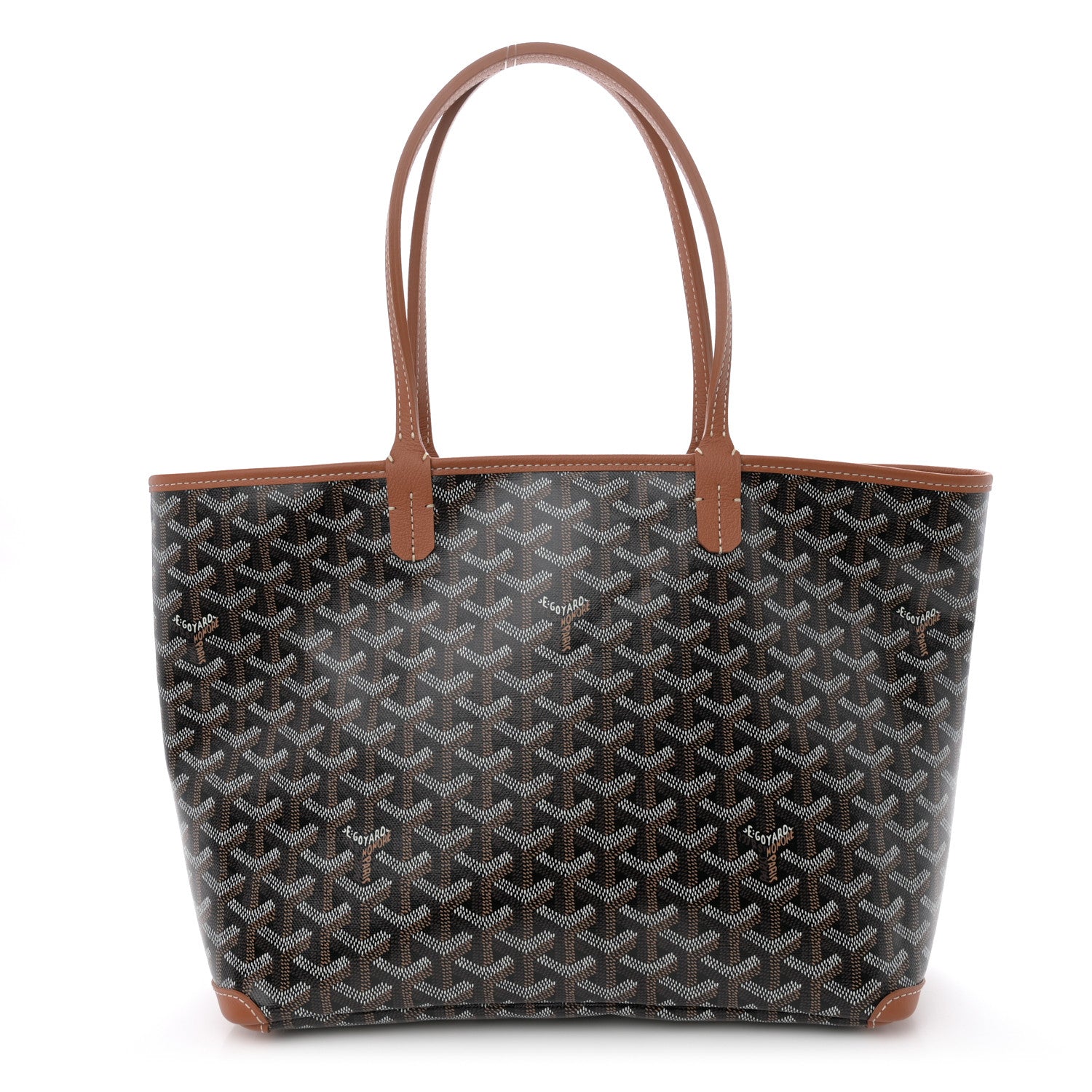 Goyard Goyardine Artois PM Black Gold 1 of 11