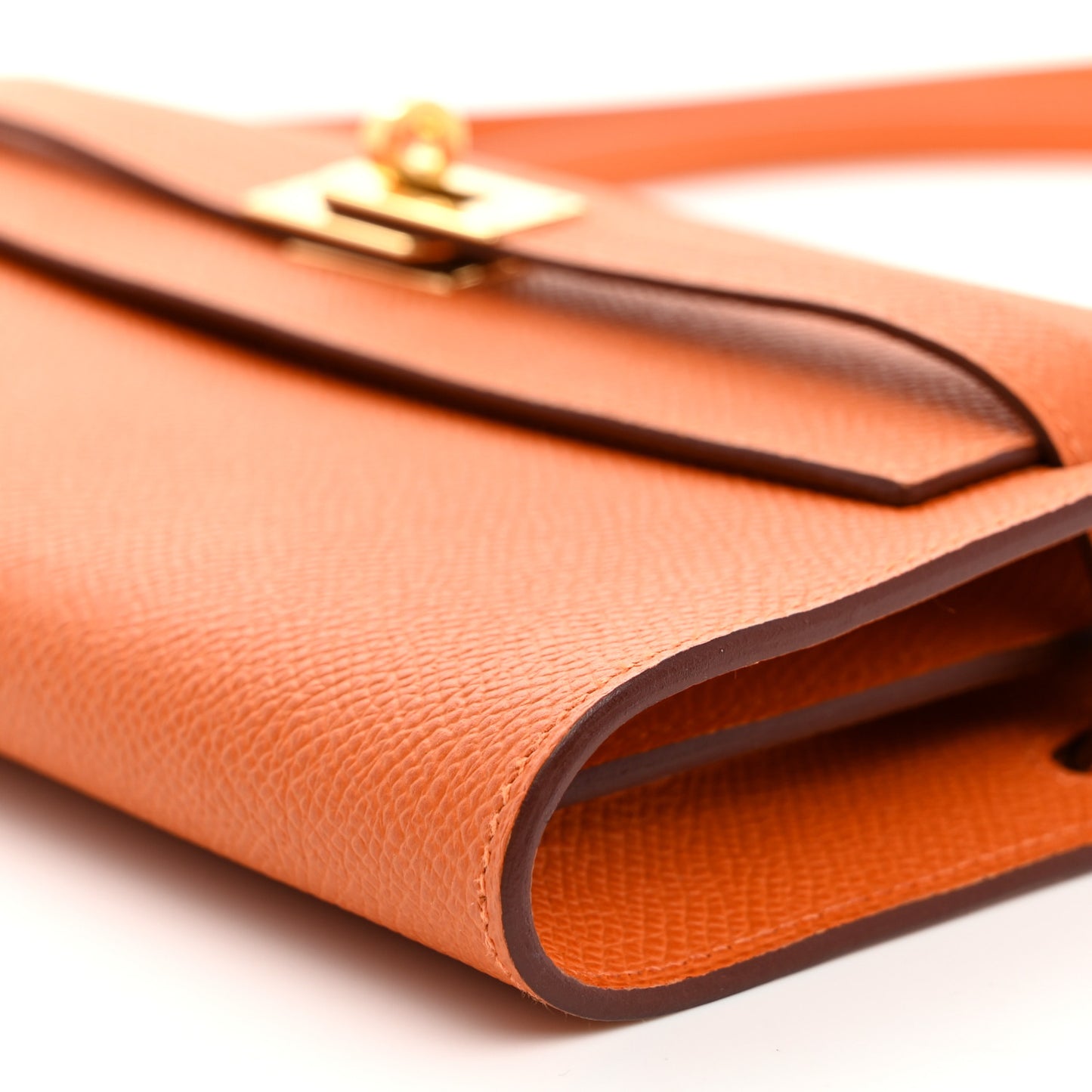Epsom Kelly Wallet To Go Orange