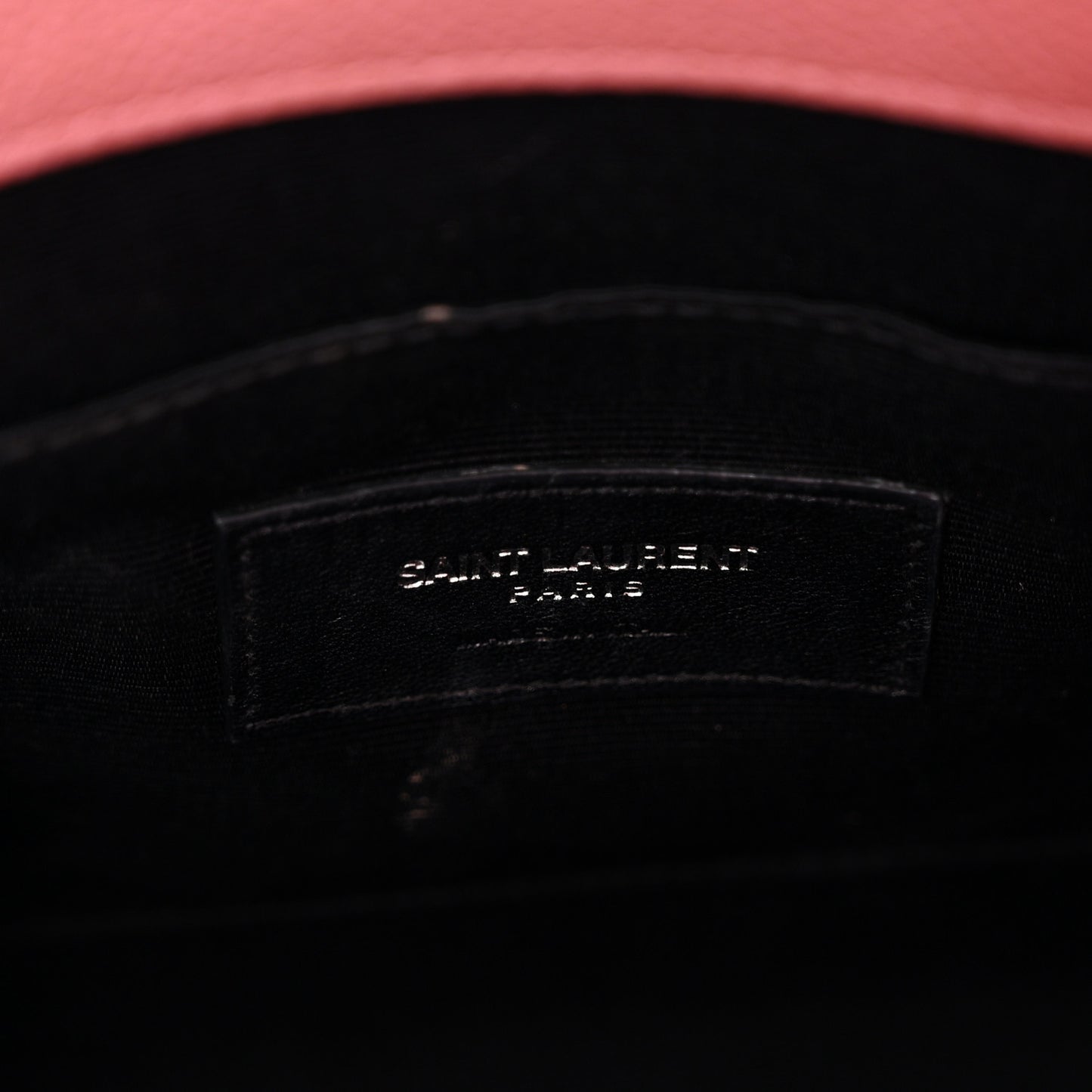 Grained Calfskin Baby Sac De Jour Dark Rose