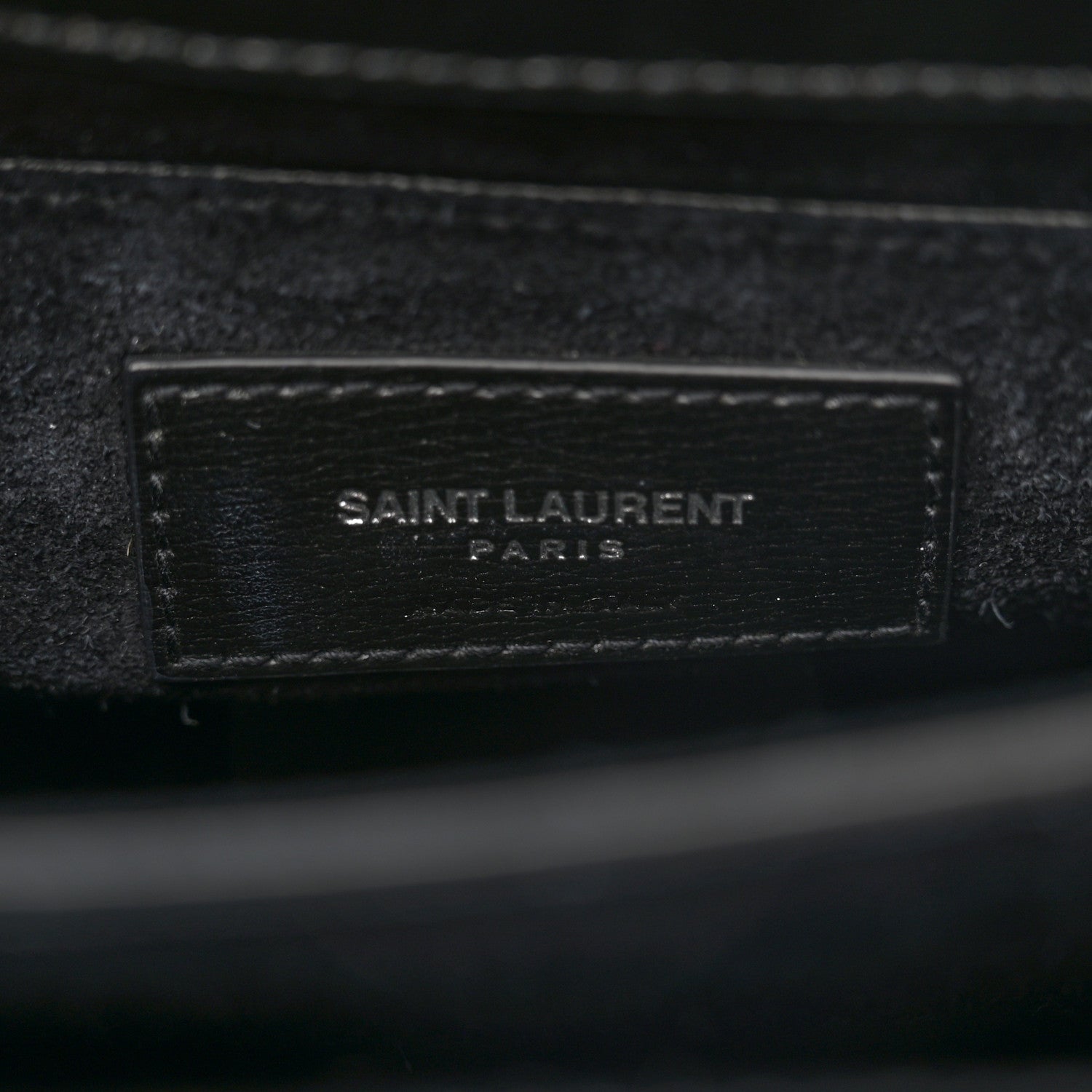 Saint Laurent Calfskin Medium Monogram Sunset Black 6 of 11