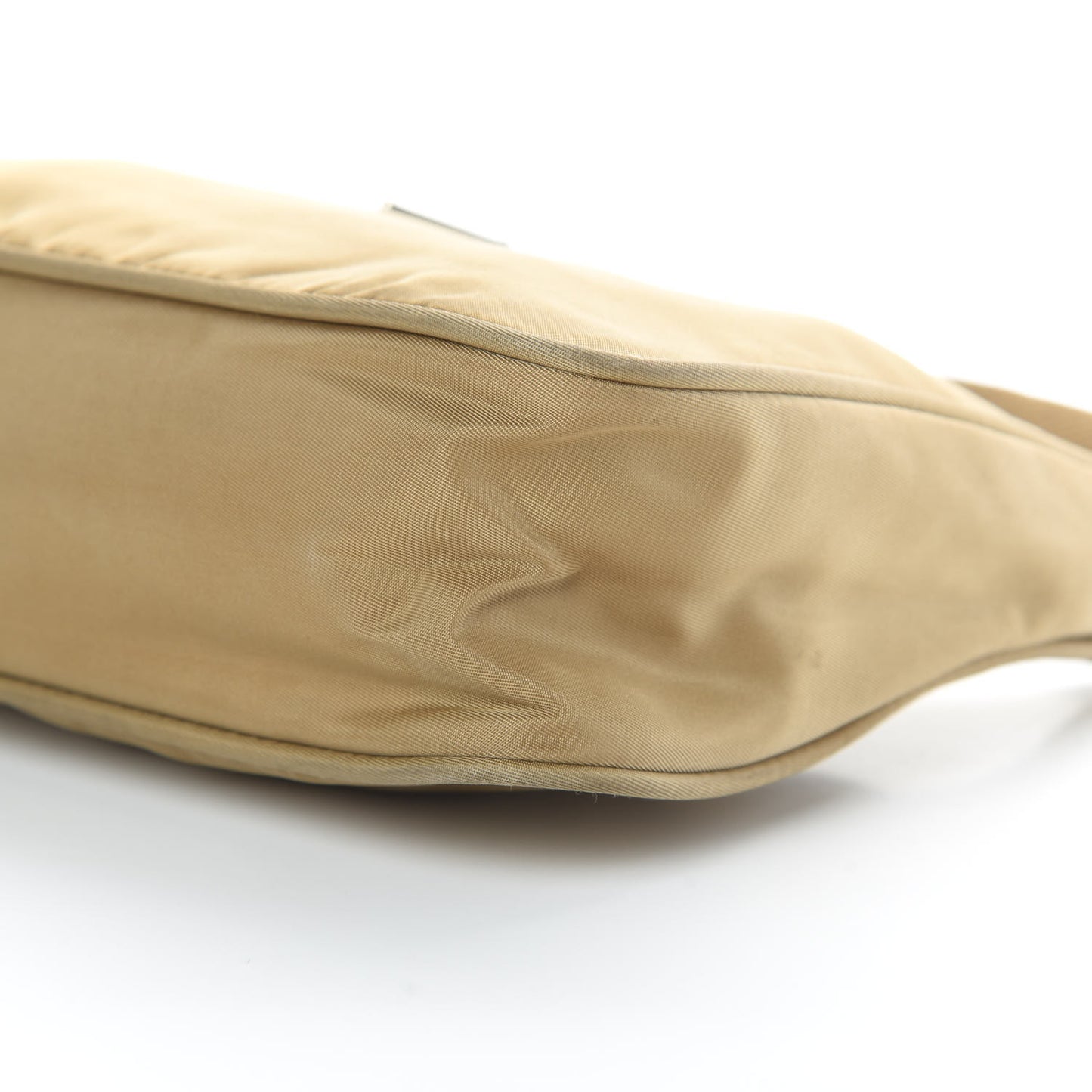 Tessuto Nylon Sport Shoulder Bag Sabbia