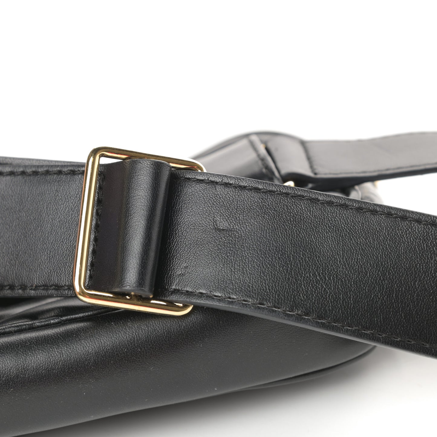 Eco Alter Nappa Star Patch Belt Bag Black
