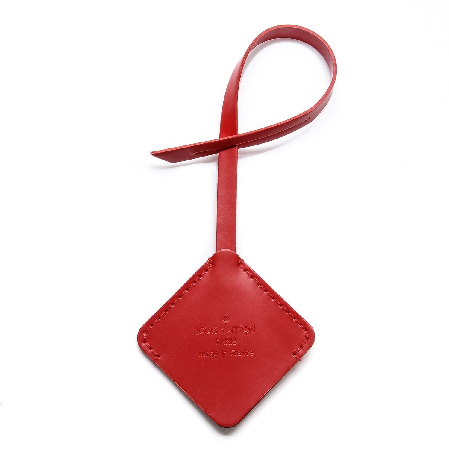 Louis Vuitton Monogram Op Art Squary Clochette Red 196413