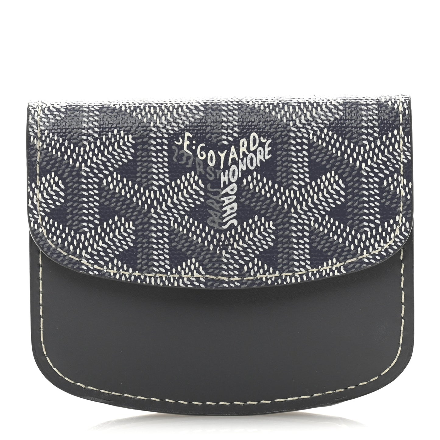Goyardine Coin Pouch Grey