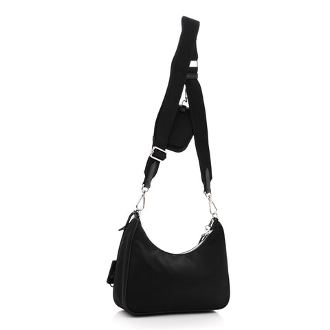 Nylon Re-Edition 2005 Shoulder Bag Black