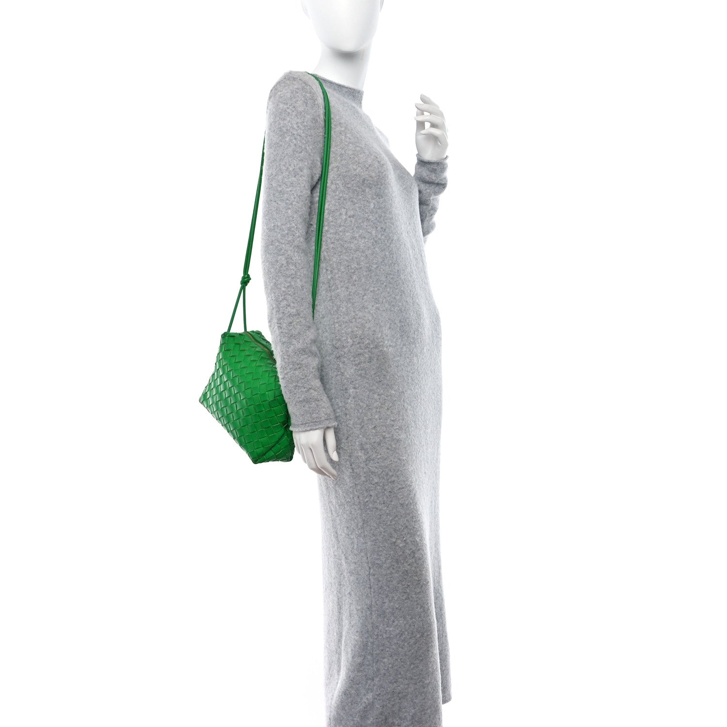 Bottega Veneta Nappa Intrecciato Small Loop Camera Bag Parakeet 2 of 11