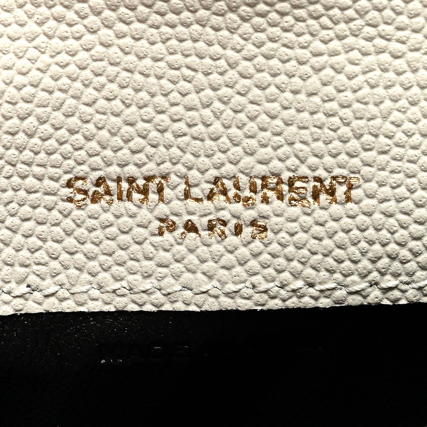 Grain De Poudre Uptown Monogram Card Case Blanc Vintage