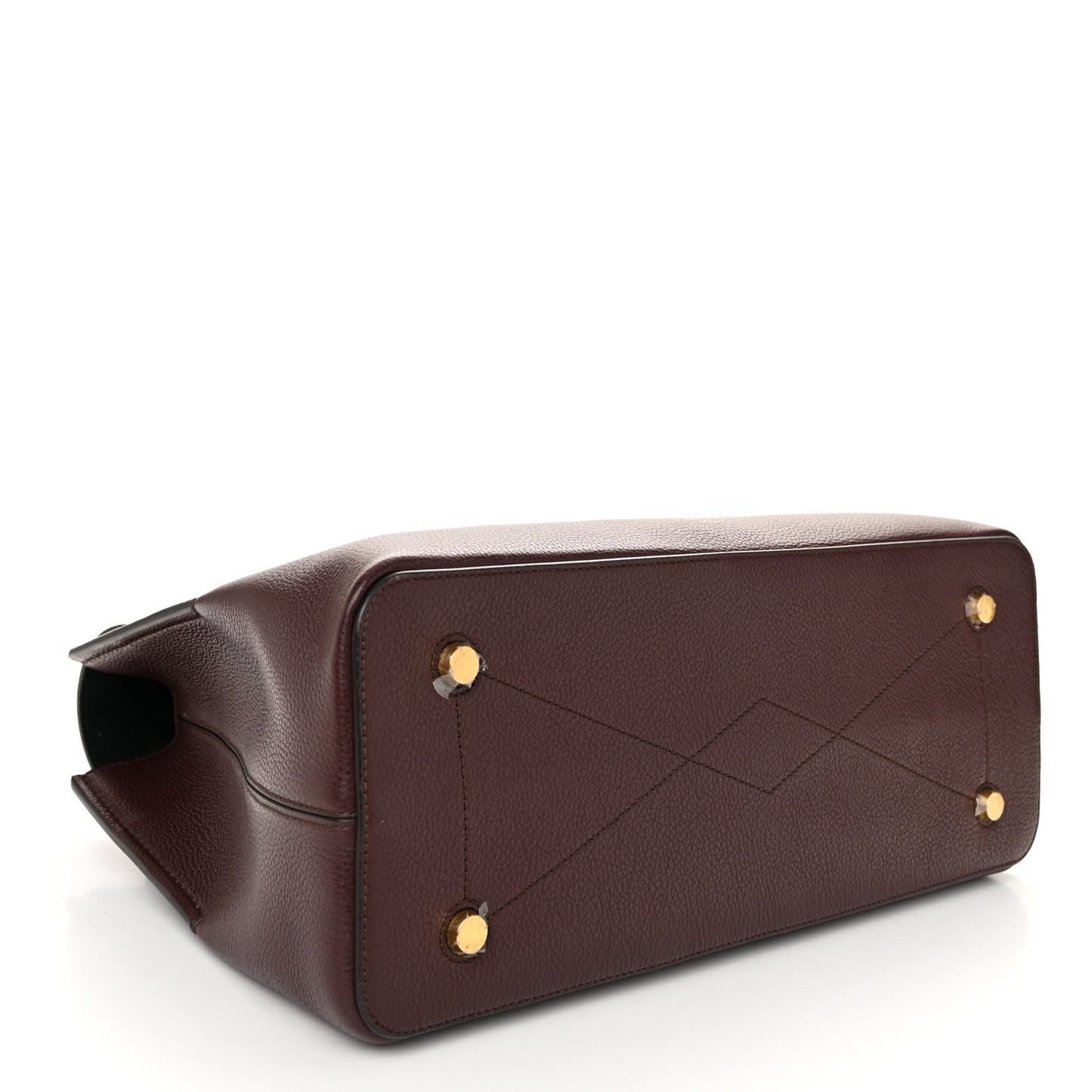 Small Classic Grain Calfskin Seaton Oxblood