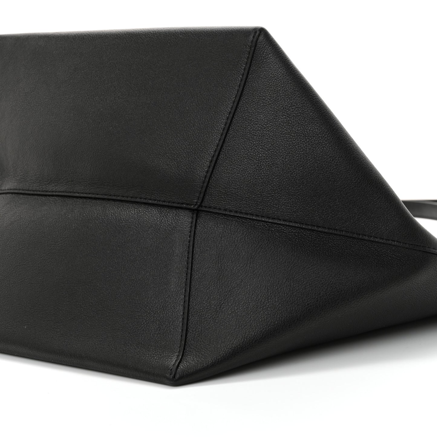 Supple Calfskin Everyday Soft Tote Black