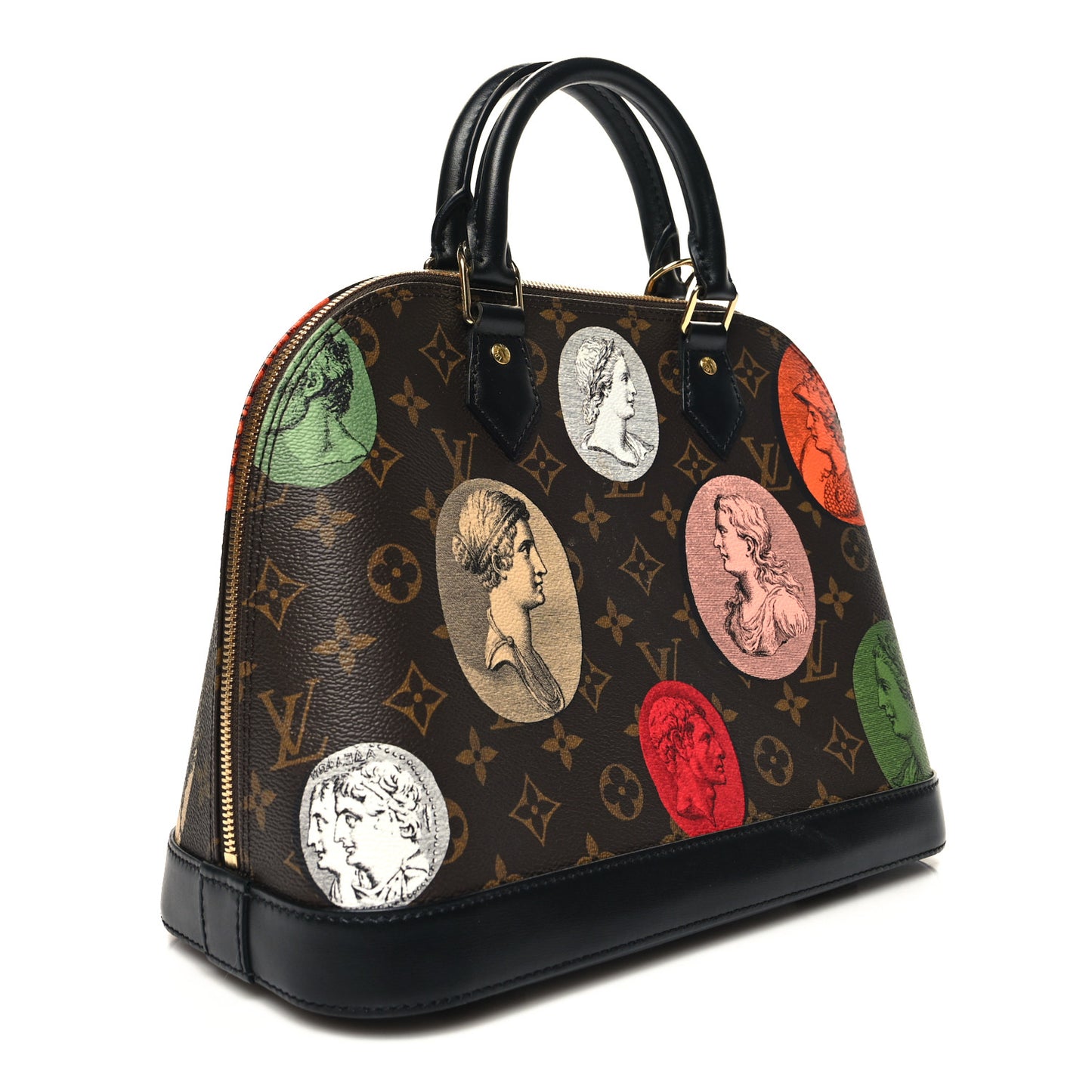 x FORNASETTI Monogram Cameo Alma PM