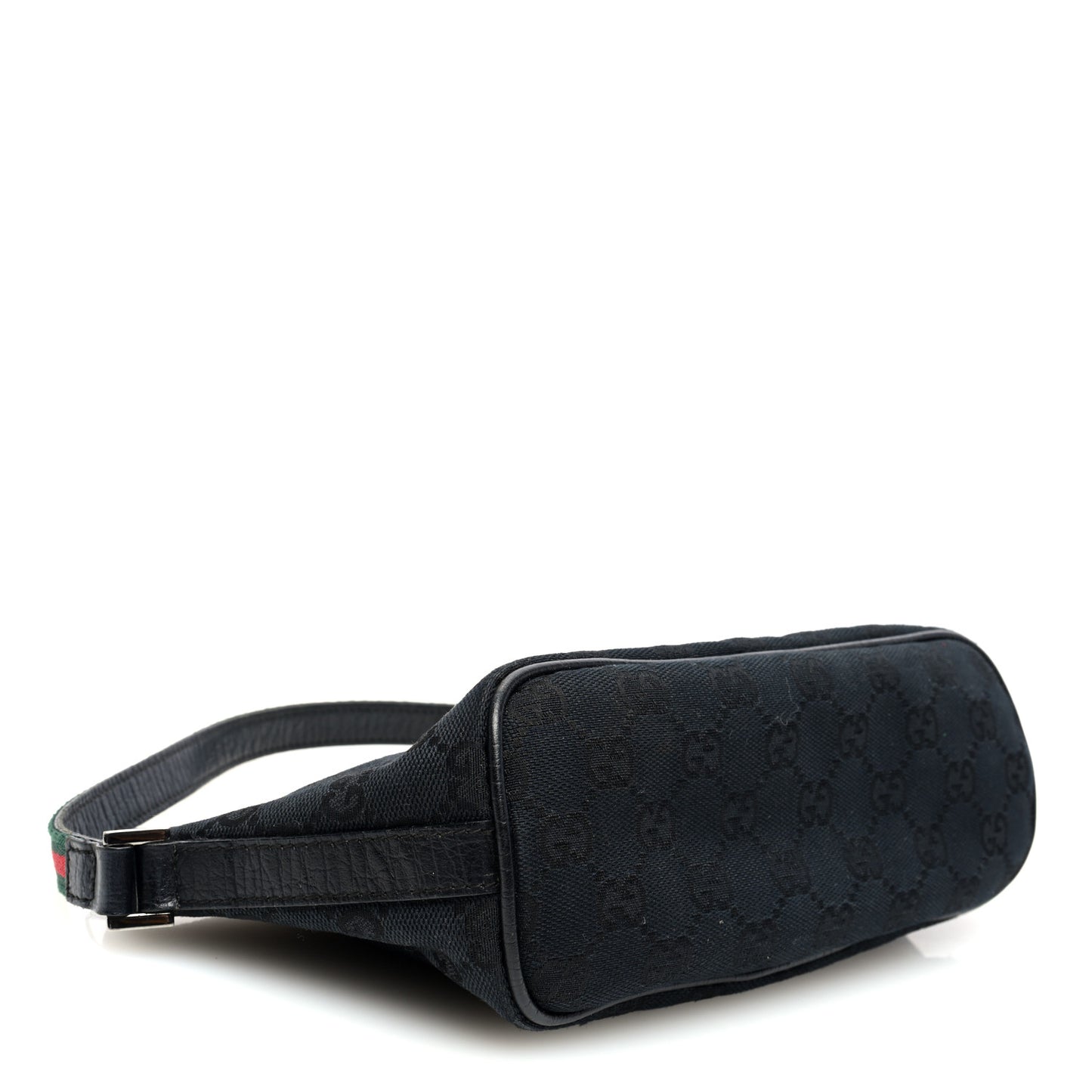 Monogram Web Boat Pochette Black