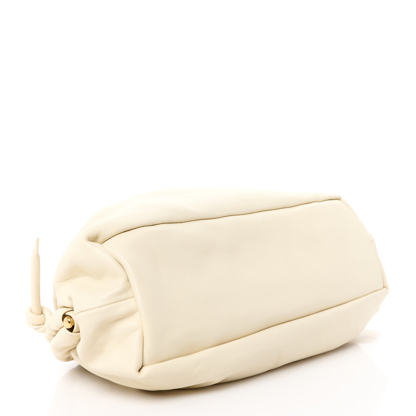 Lambskin Cloud Clutch White