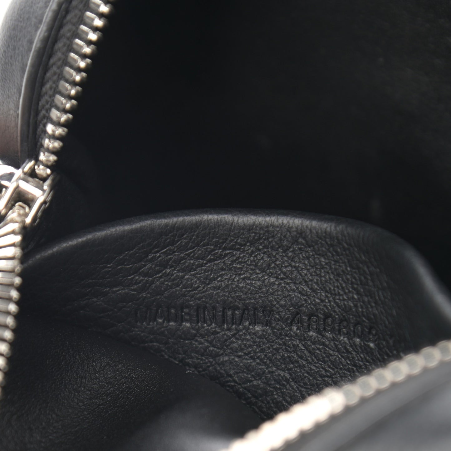 Calfskin Logo XS Everyday Camera Bag Black